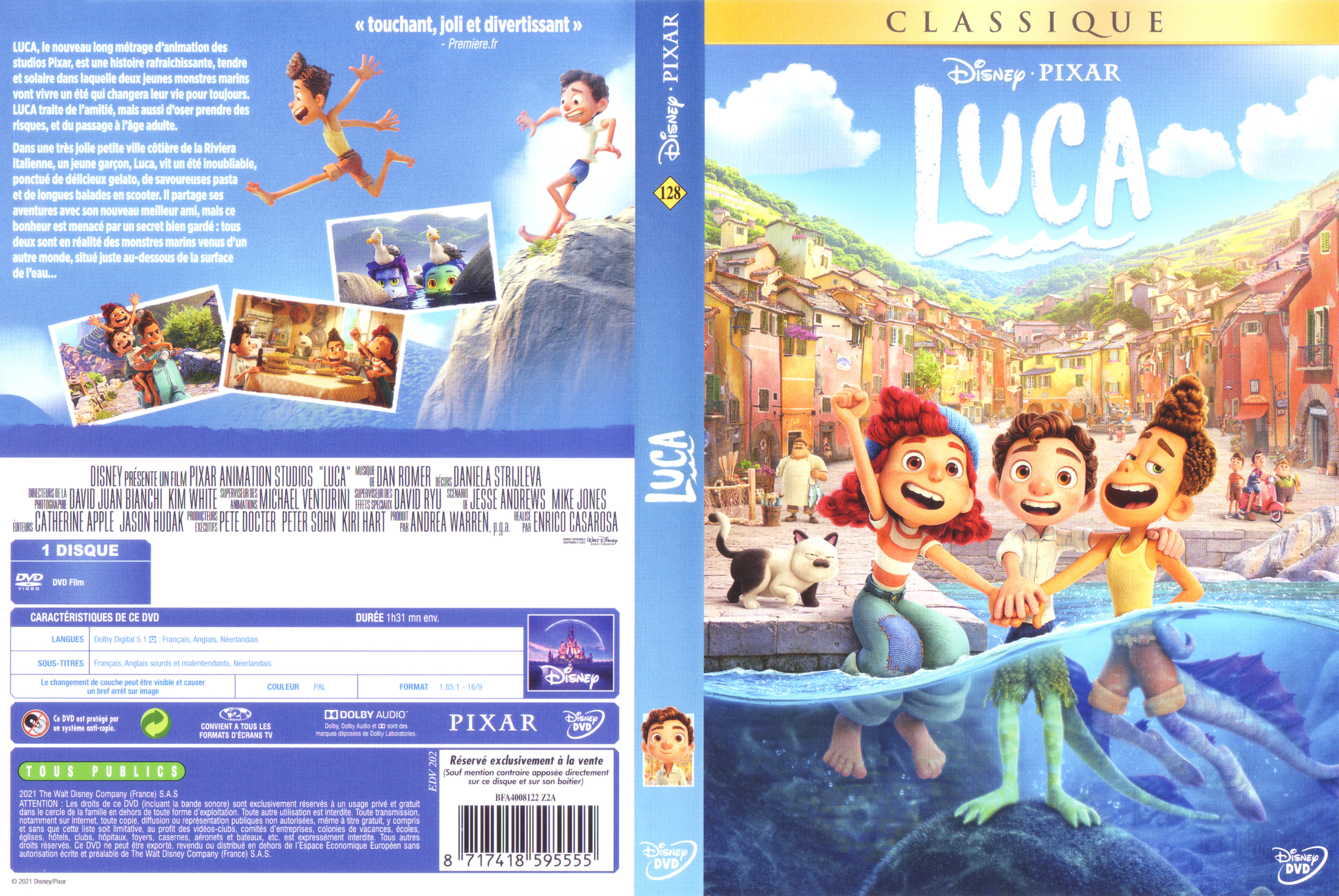 Jaquette DVD Luca