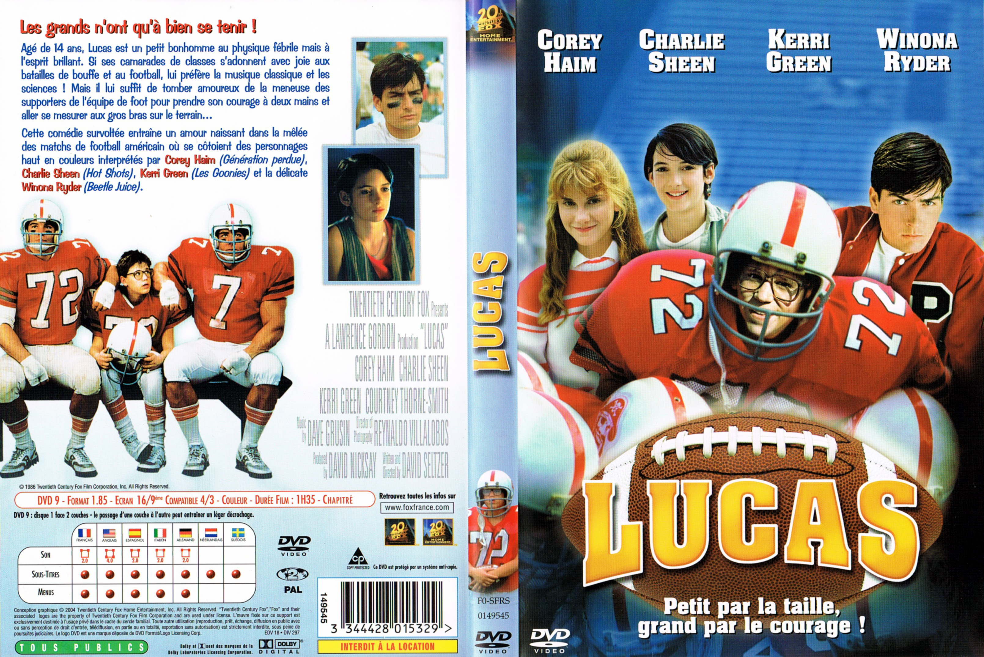 Jaquette DVD Lucas
