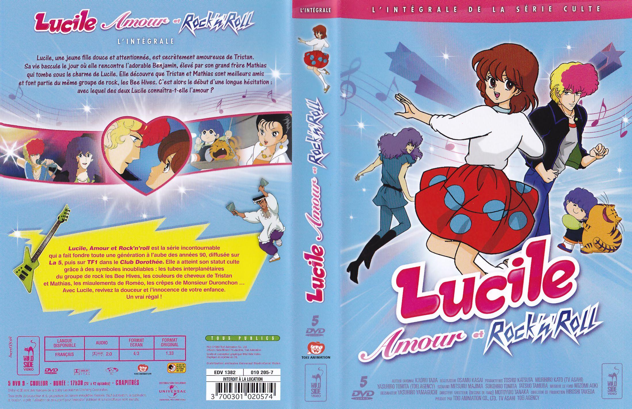 Jaquette DVD Lucile amour et rock