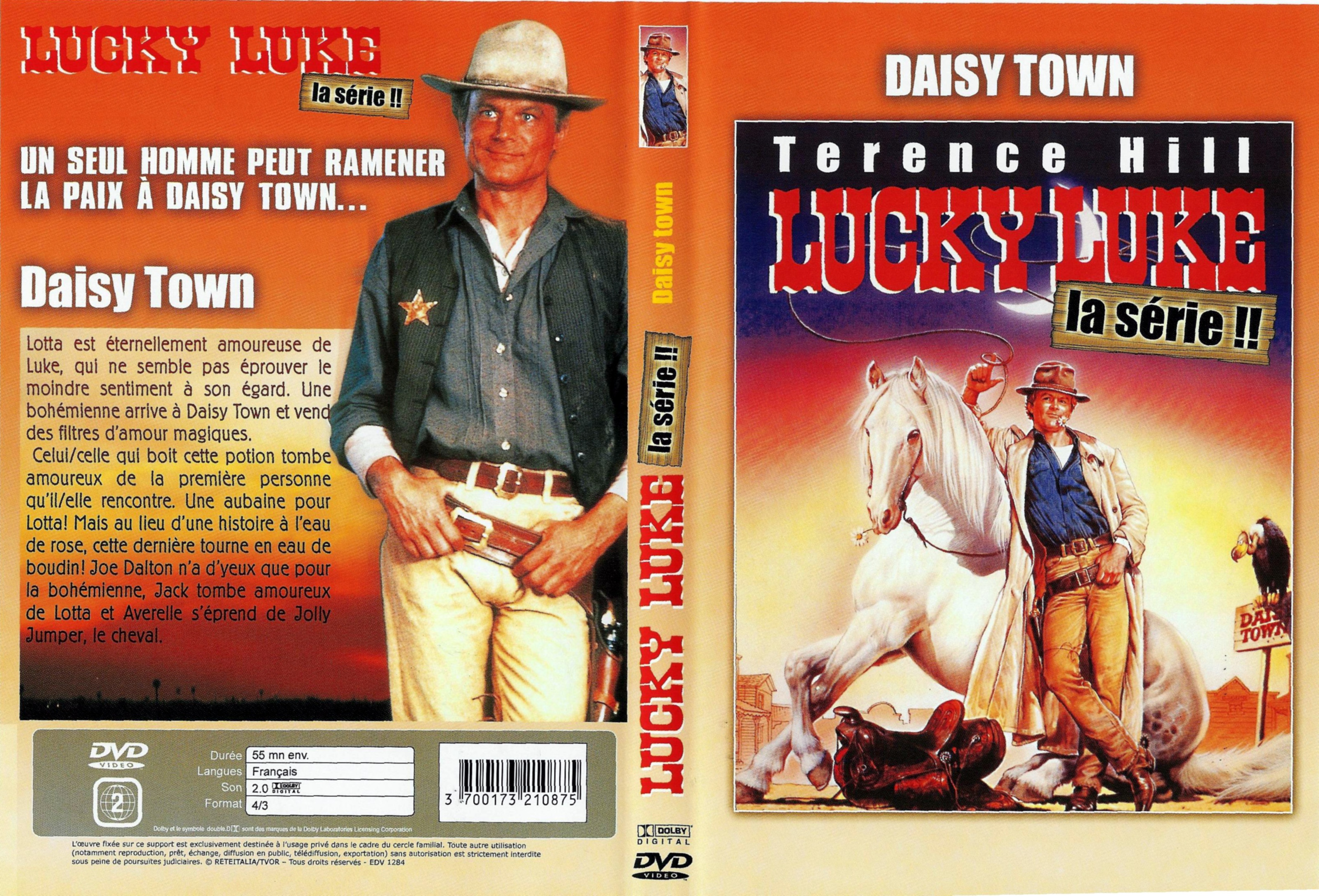 Jaquette DVD Lucky Luke (Terence Hill) - Daisy Town