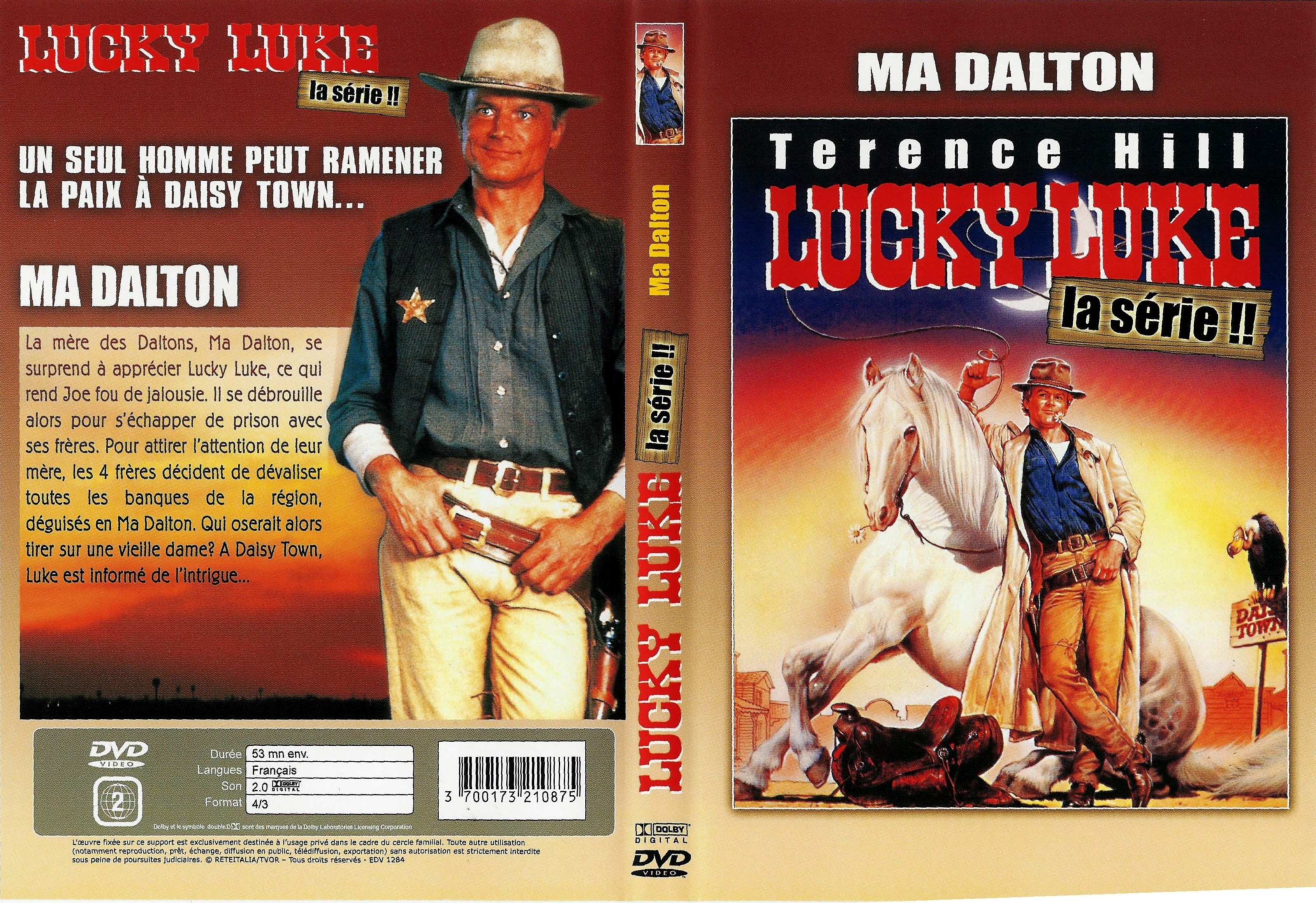 Jaquette DVD Lucky Luke (Terence Hill) - Ma Dalton