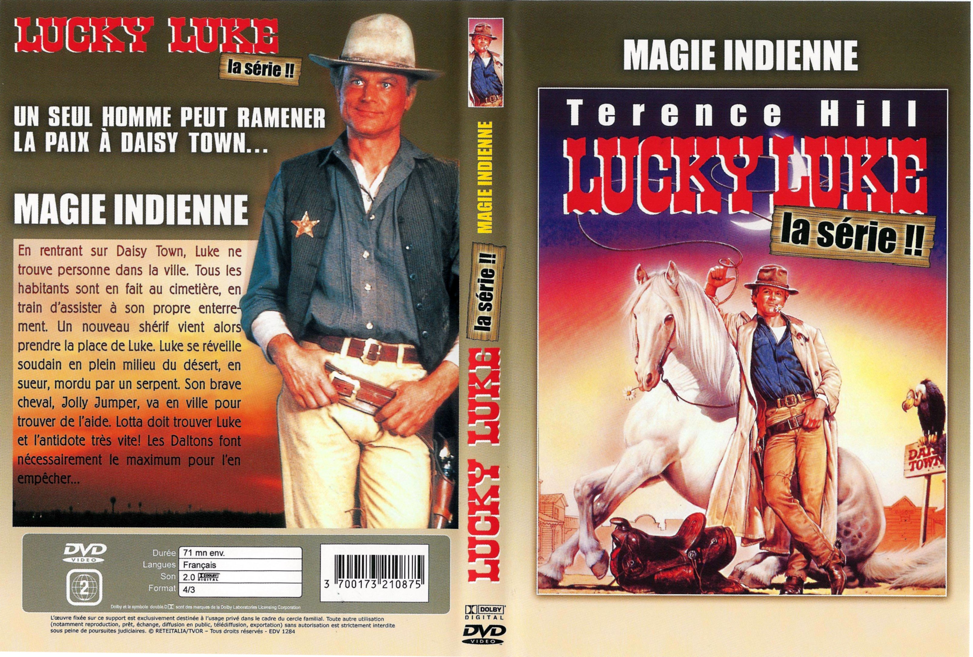 Jaquette DVD Lucky Luke (Terence Hill) - Magie indienne