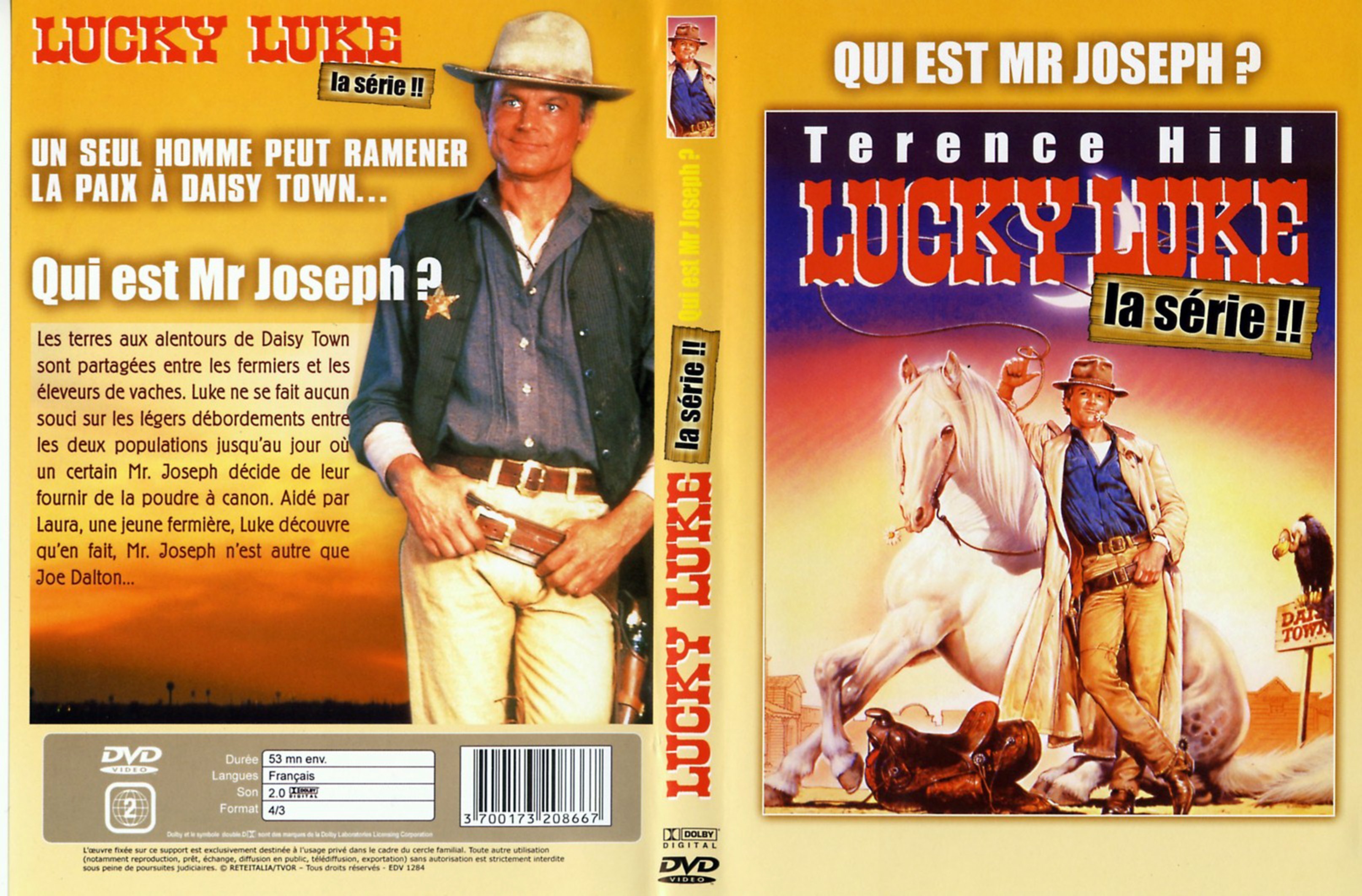 Jaquette DVD Lucky Luke (Terence Hill) - Qui est Mr Joseph