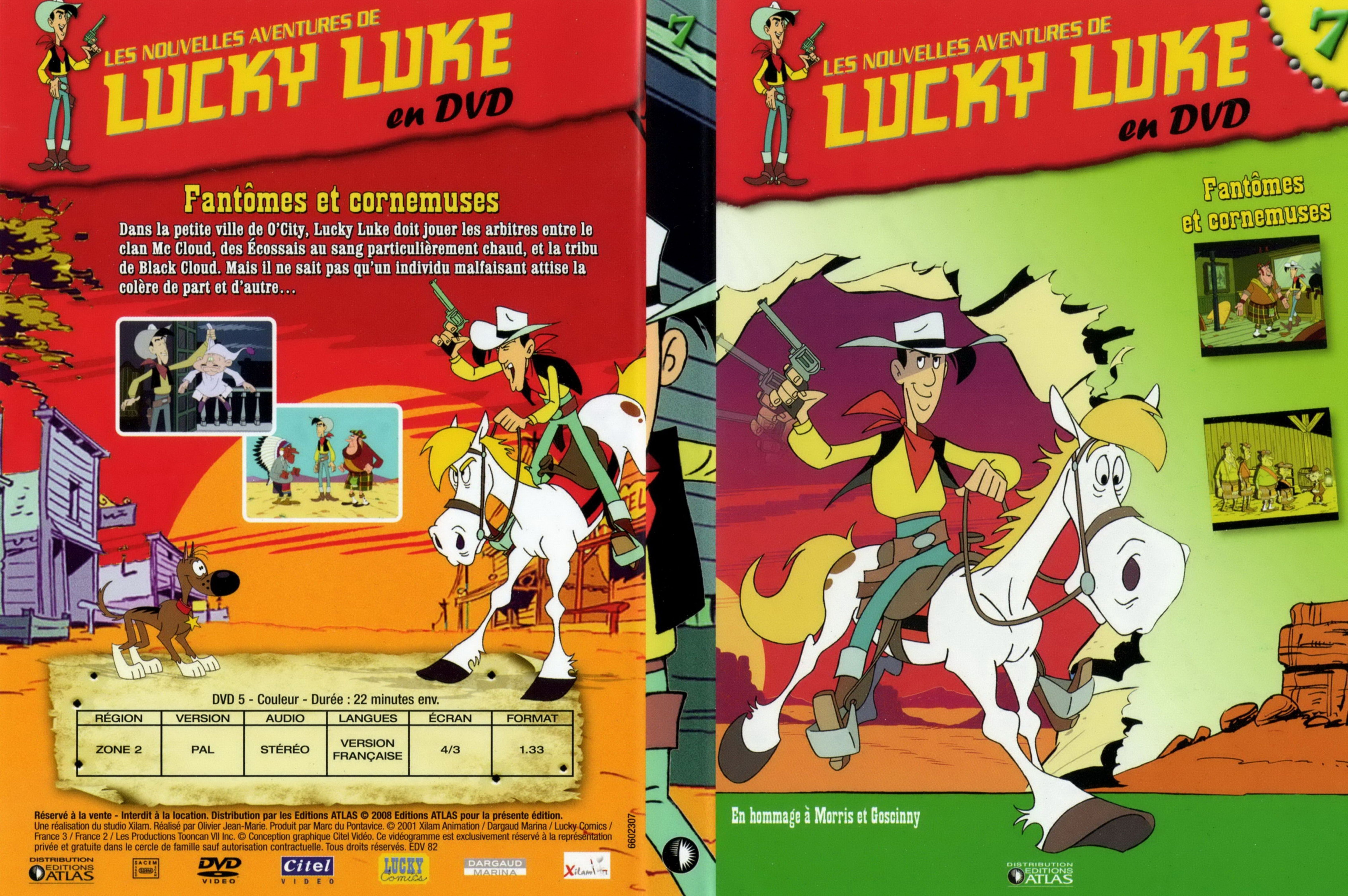 Jaquette DVD Lucky Luke en DVD vol 07