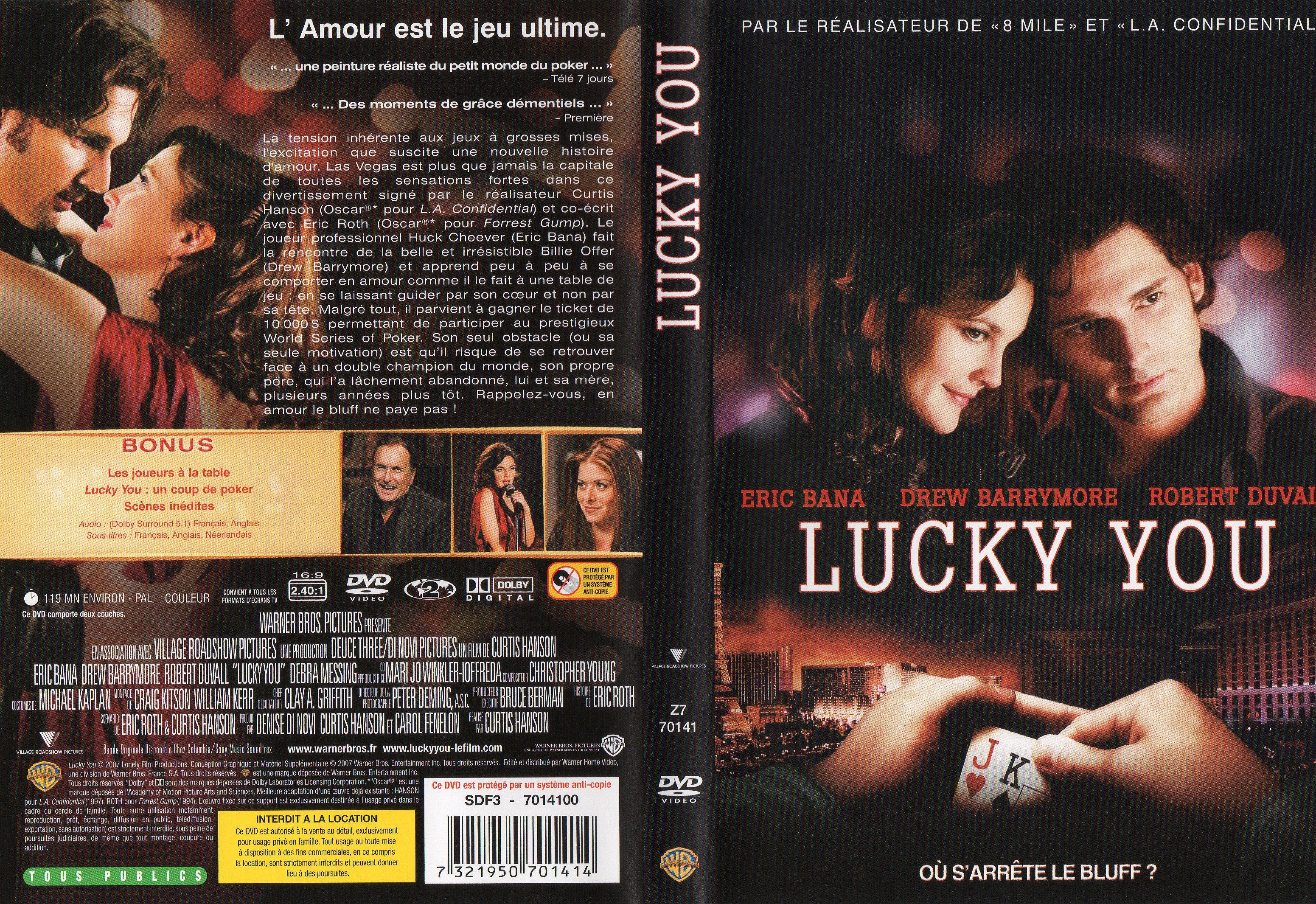 Jaquette DVD Lucky You v2