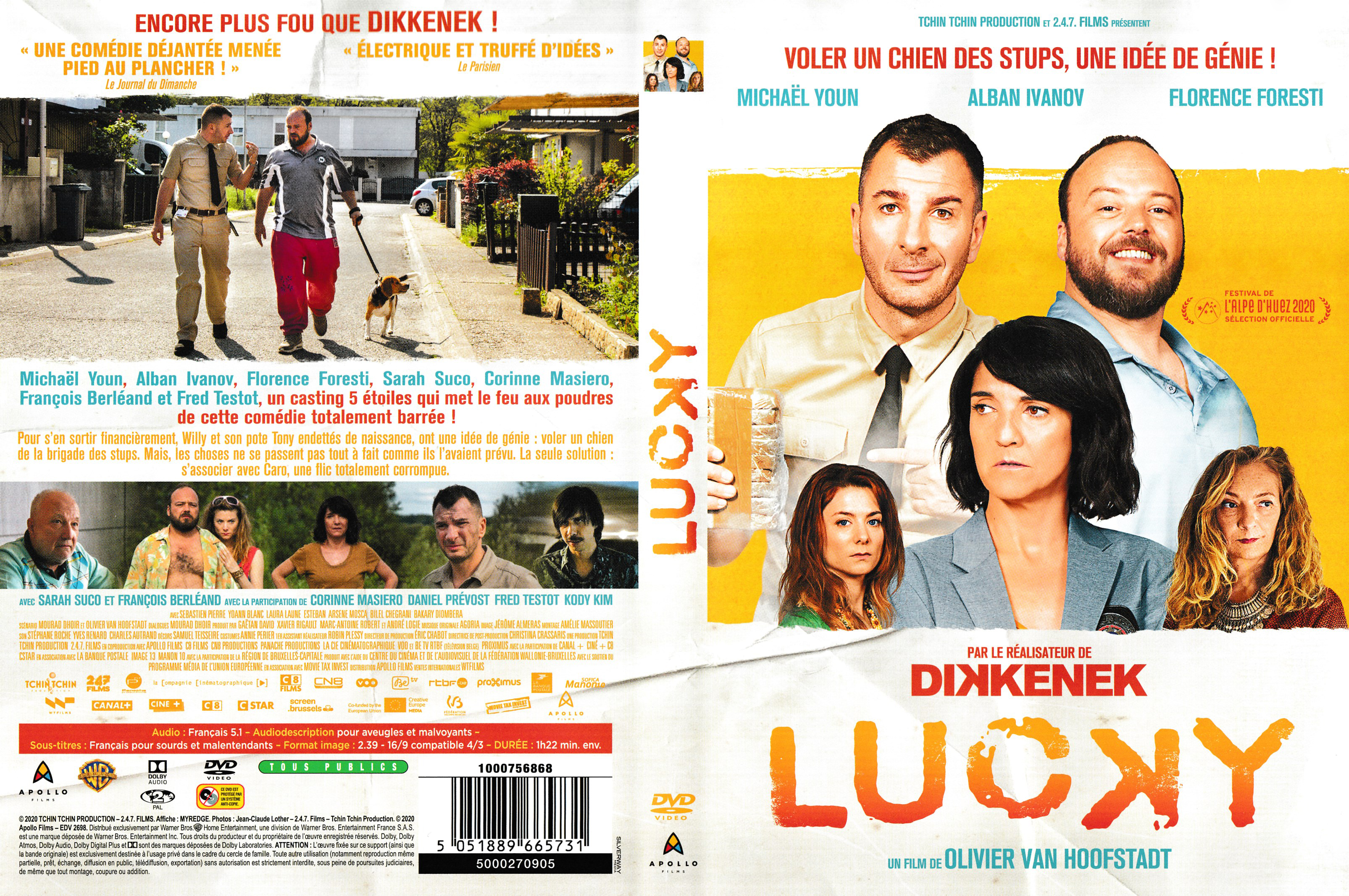 Jaquette DVD Lucky (2020)