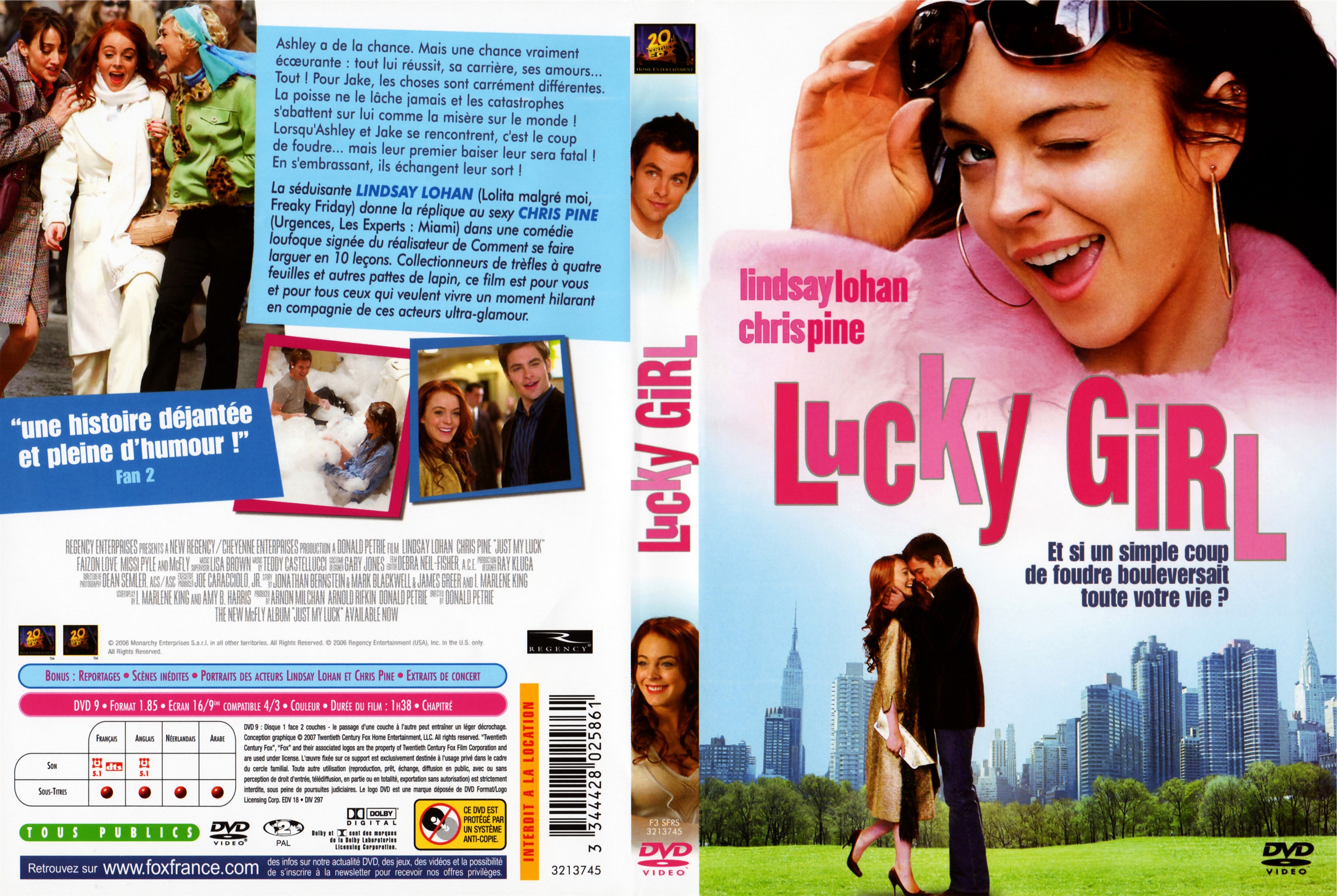 Jaquette DVD Lucky girl