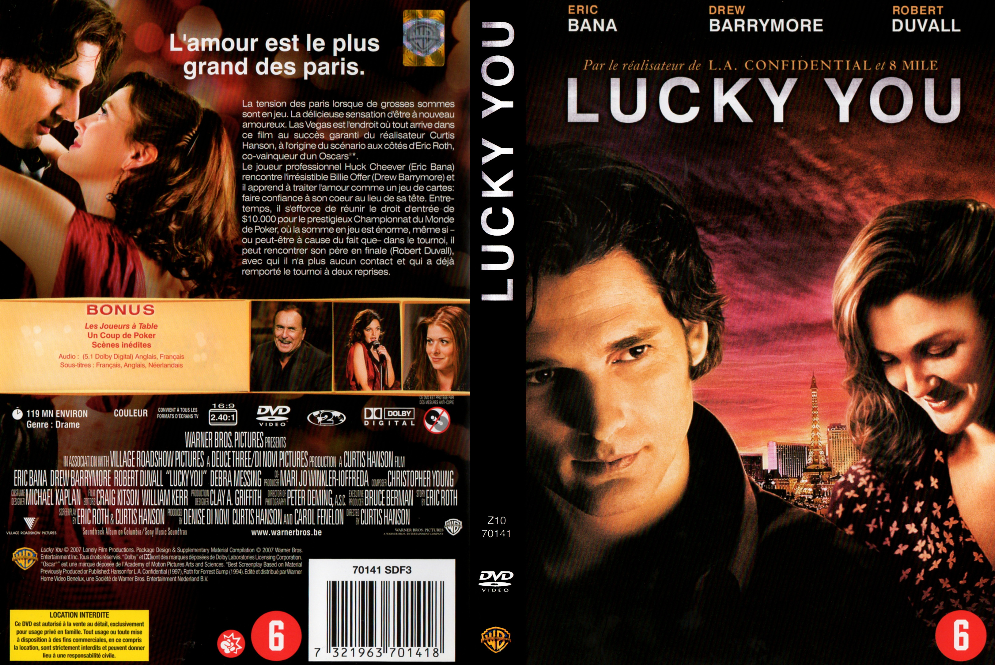 Jaquette DVD Lucky you