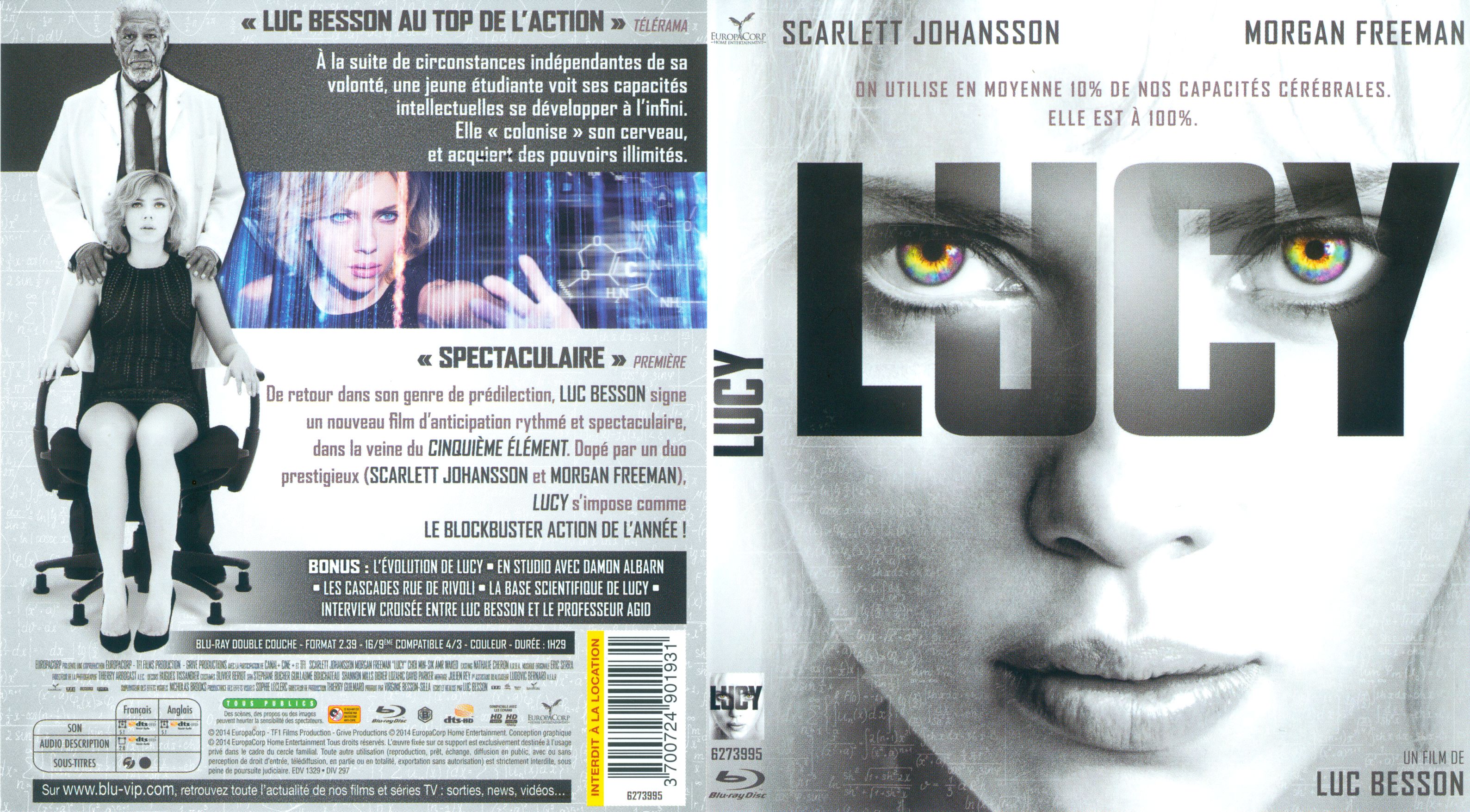 Jaquette DVD Lucy (BLU-RAY)