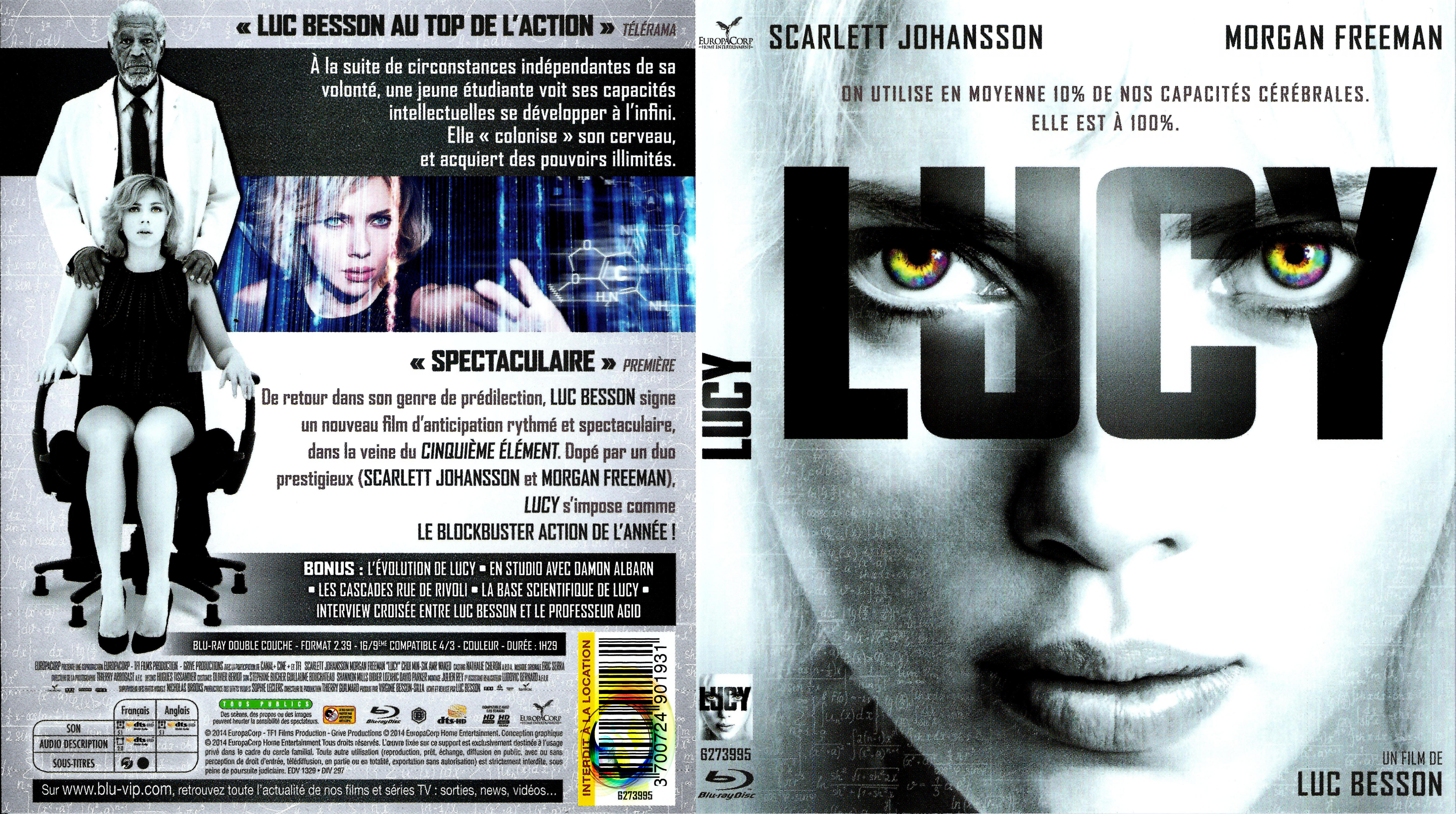 Jaquette DVD Lucy (BLU-RAY) v2