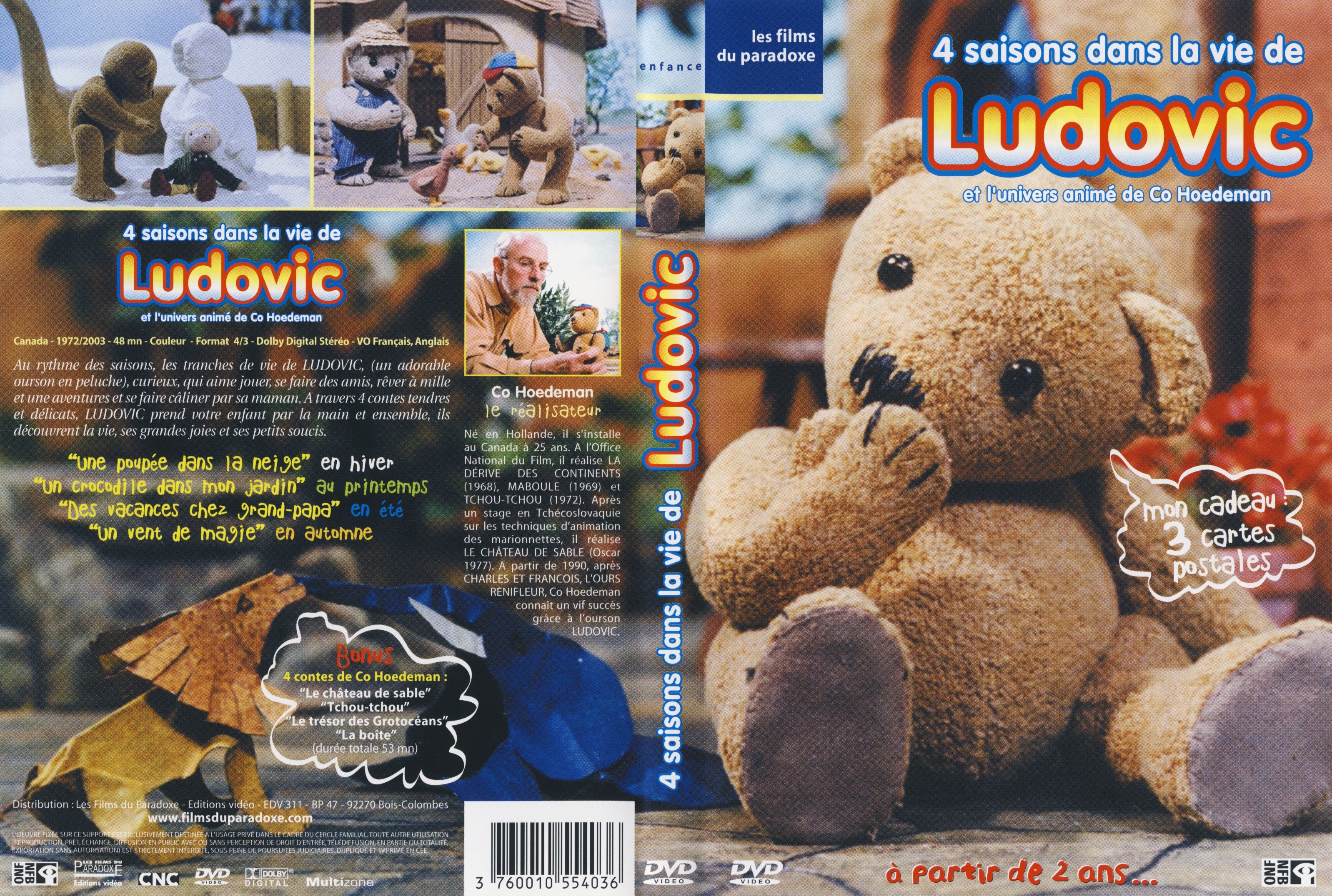 Jaquette DVD Ludovic