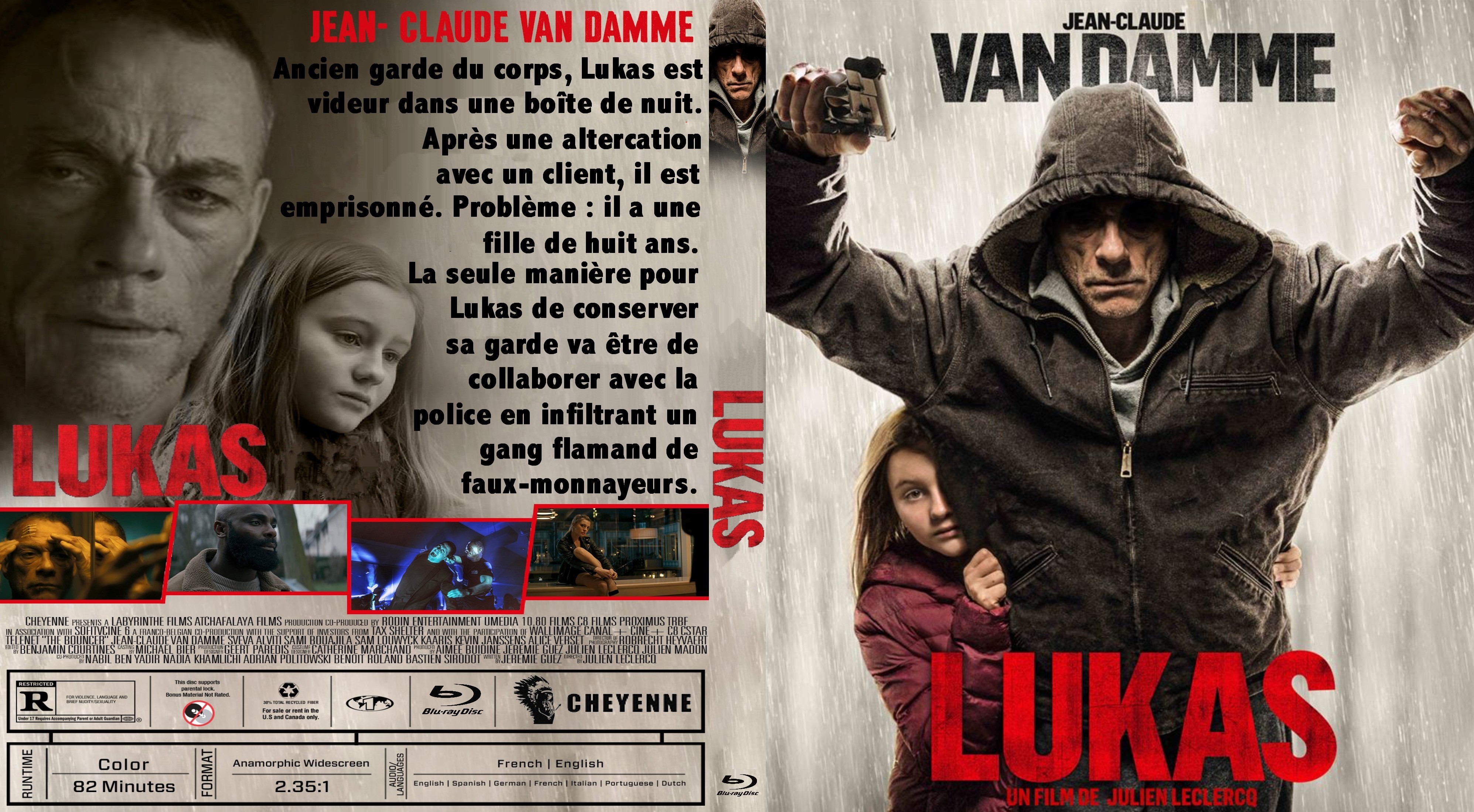 Jaquette DVD Lukas custom (BLU-RAY)