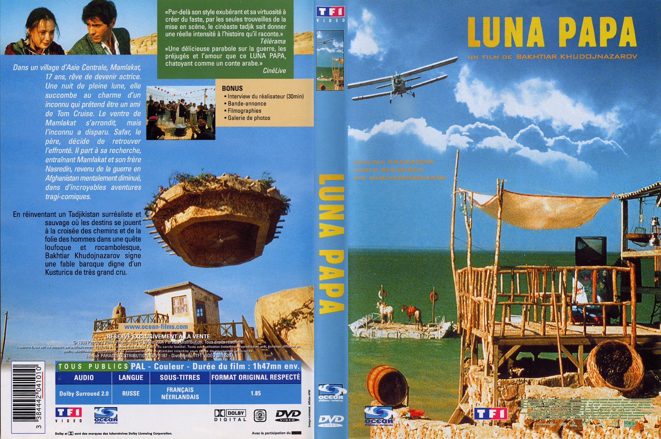 Jaquette DVD Luna papa
