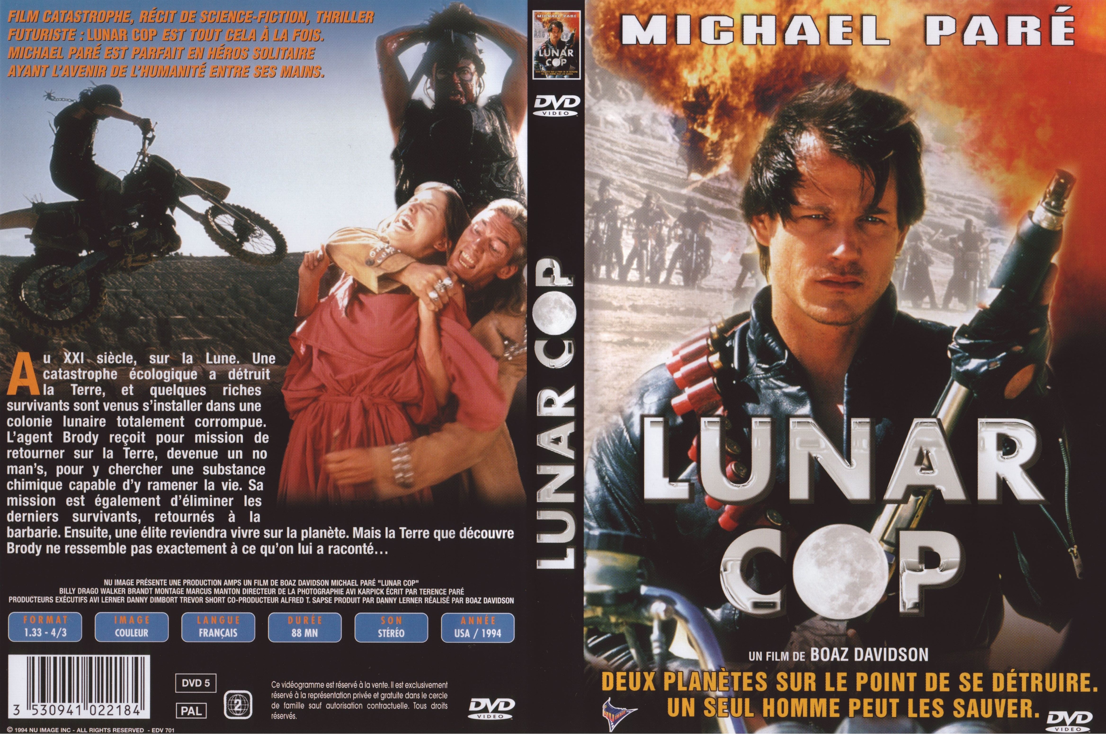 Jaquette DVD Lunar cop