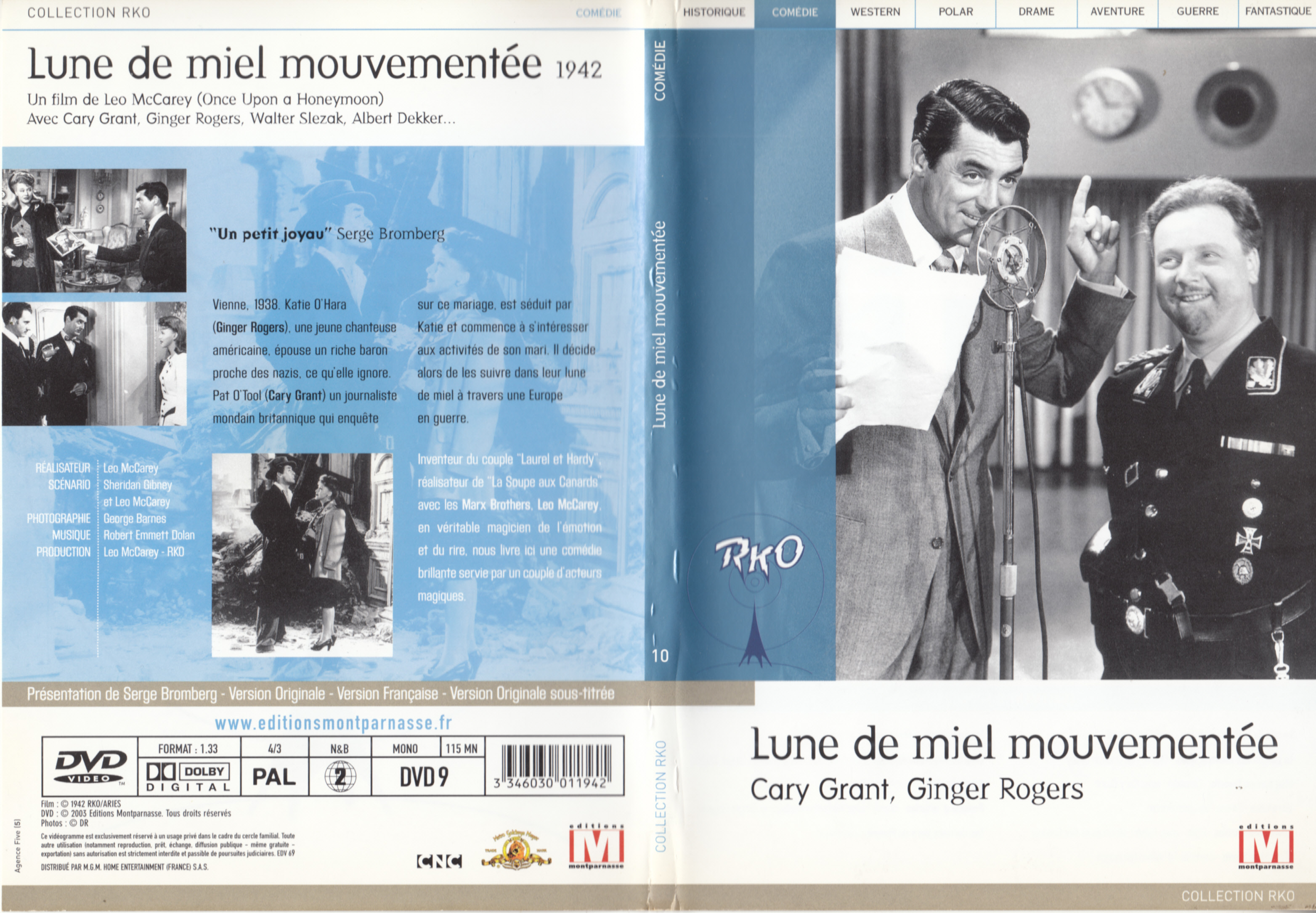 Jaquette DVD Lune de miel mouvemente