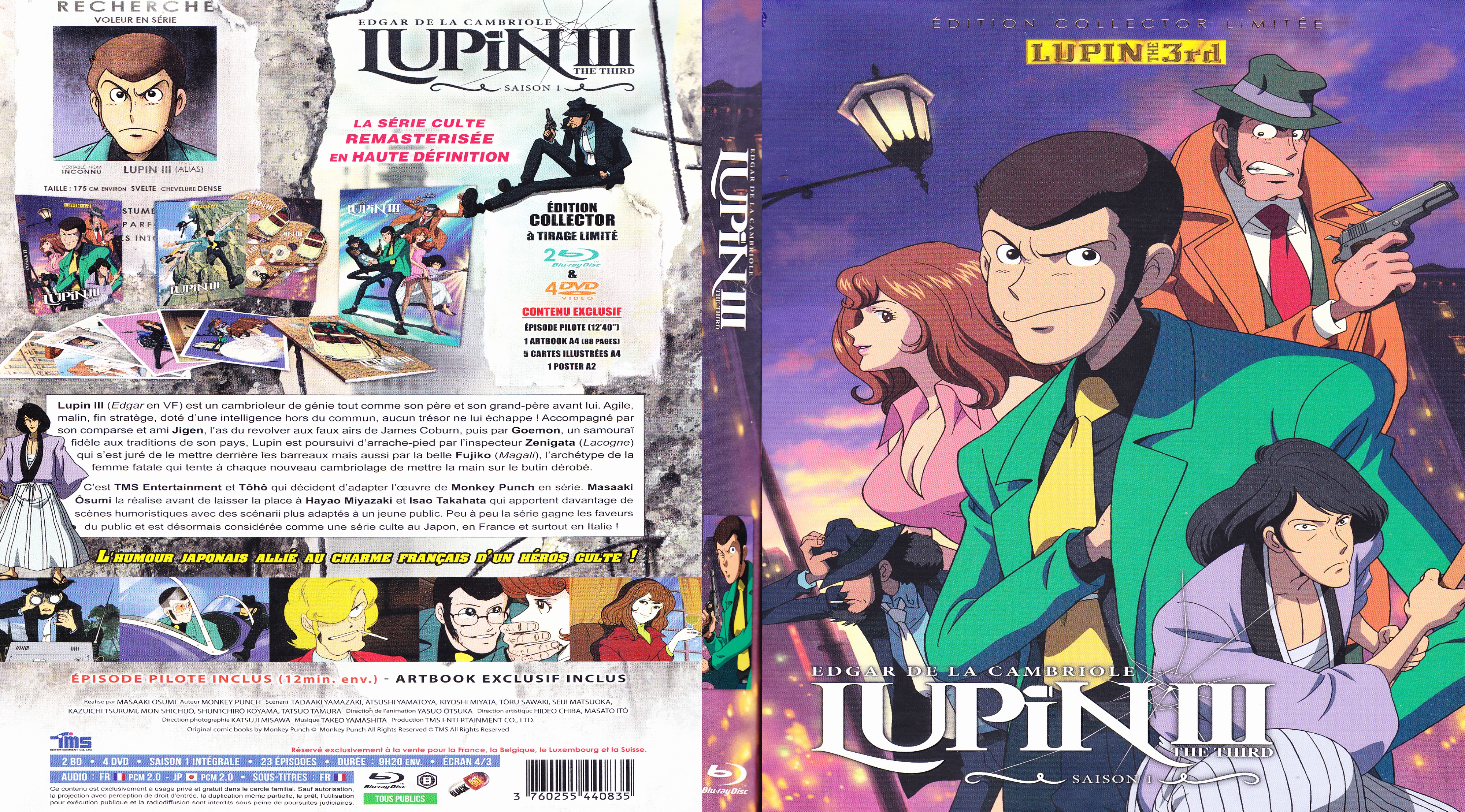 Jaquette DVD Lupin III (BLU-RAY)