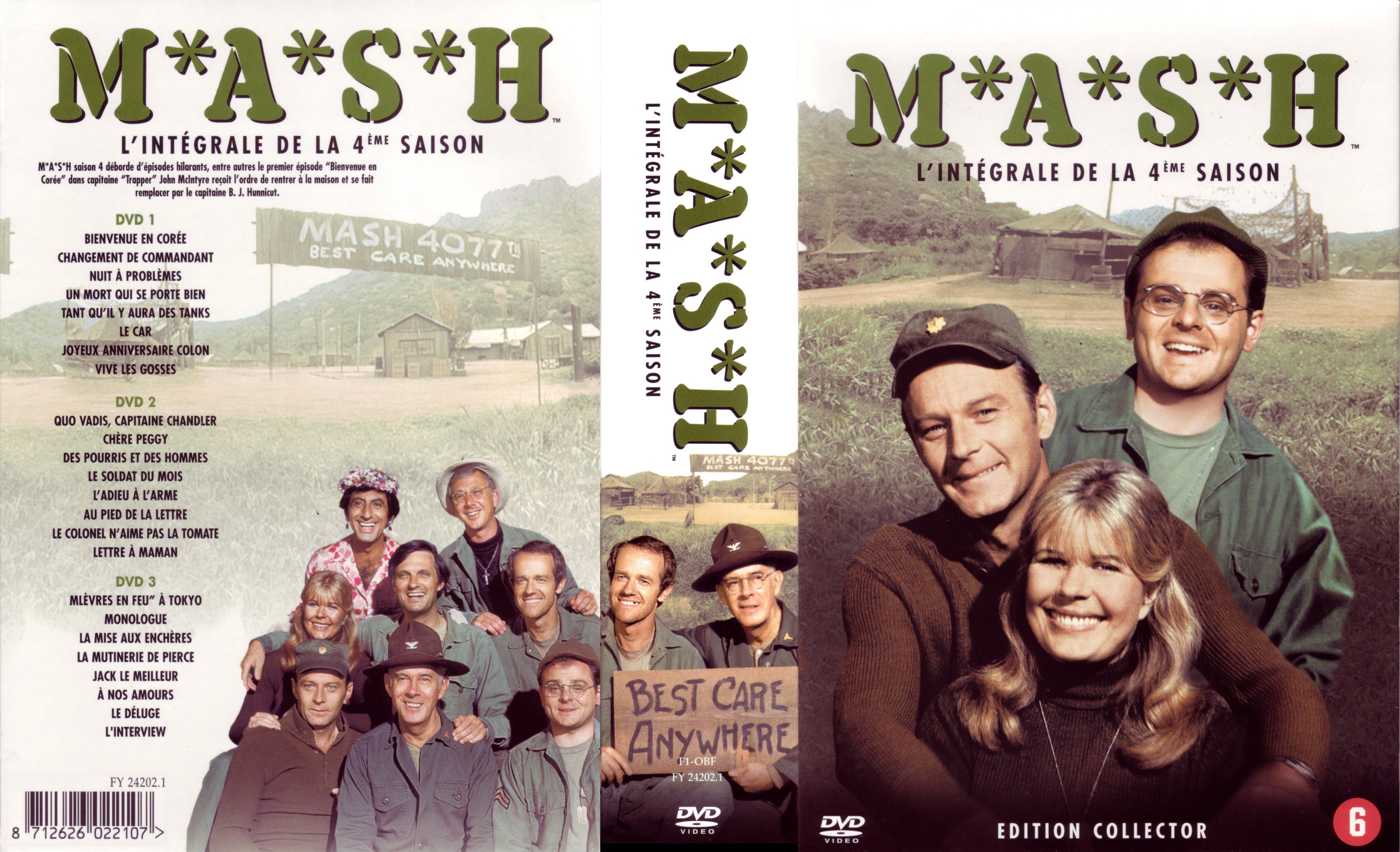 Jaquette DVD MASH Saison 4 COFFRET