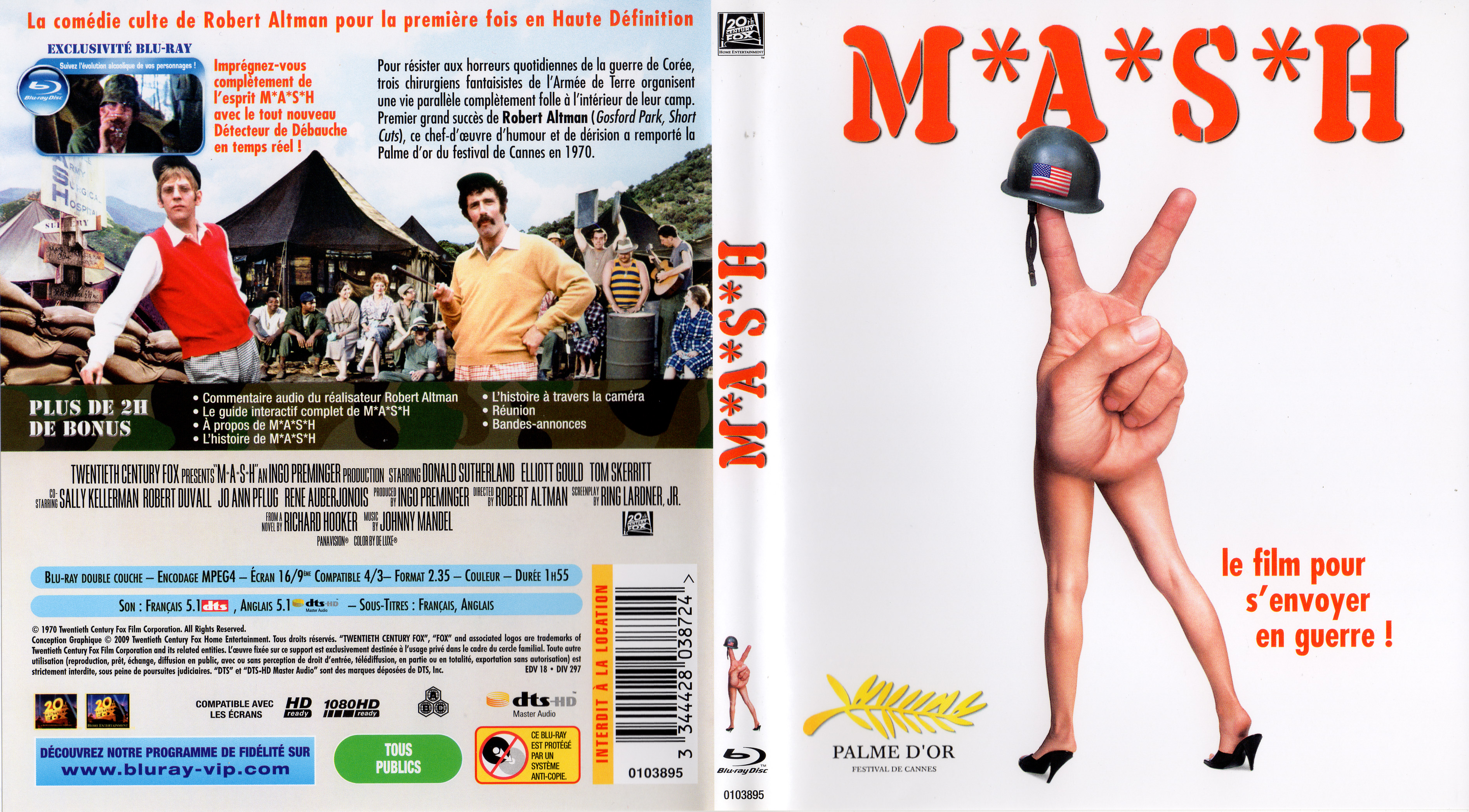 Jaquette DVD MASH (BLU-RAY)