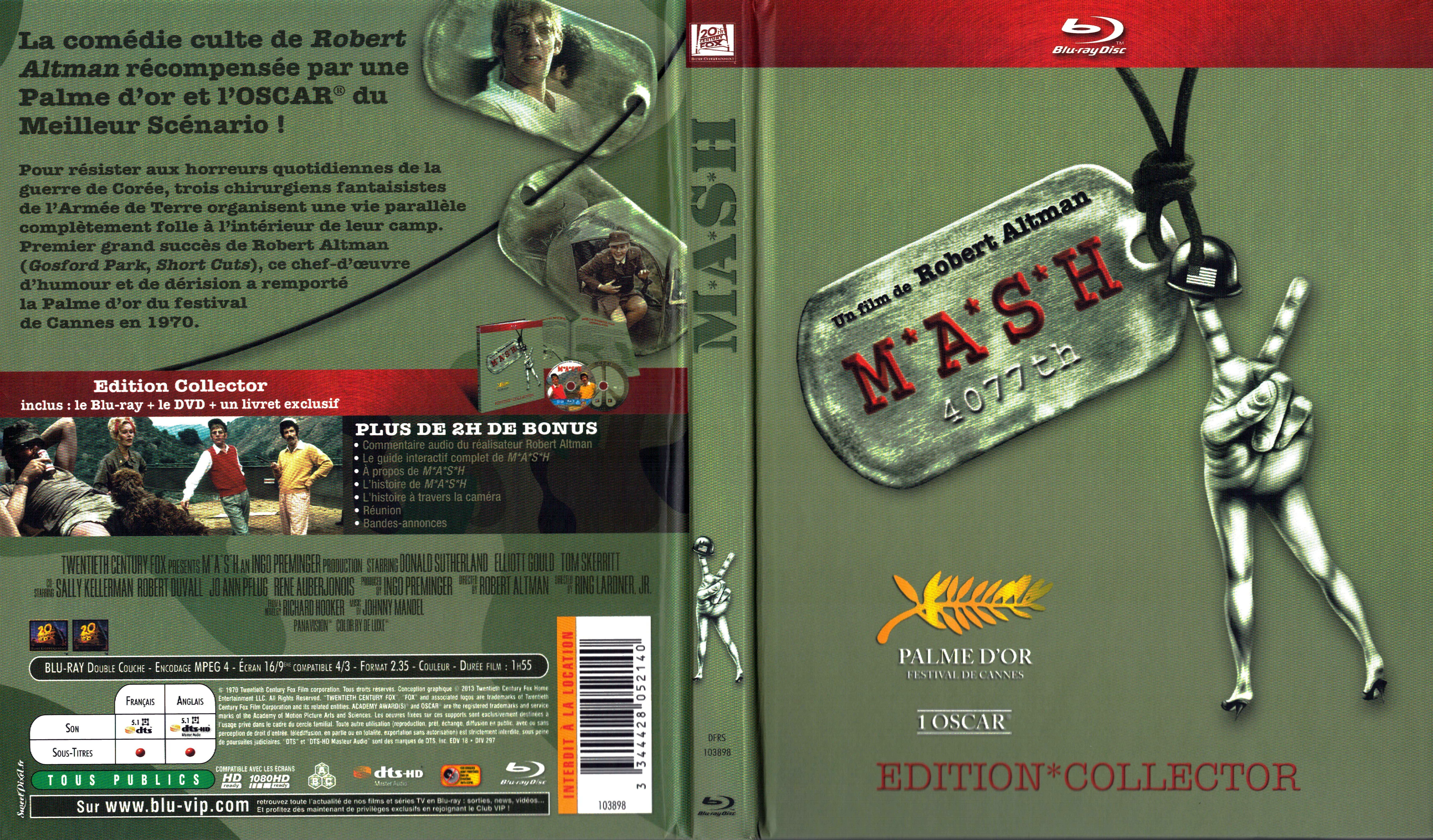 Jaquette DVD MASH (BLU-RAY) v2