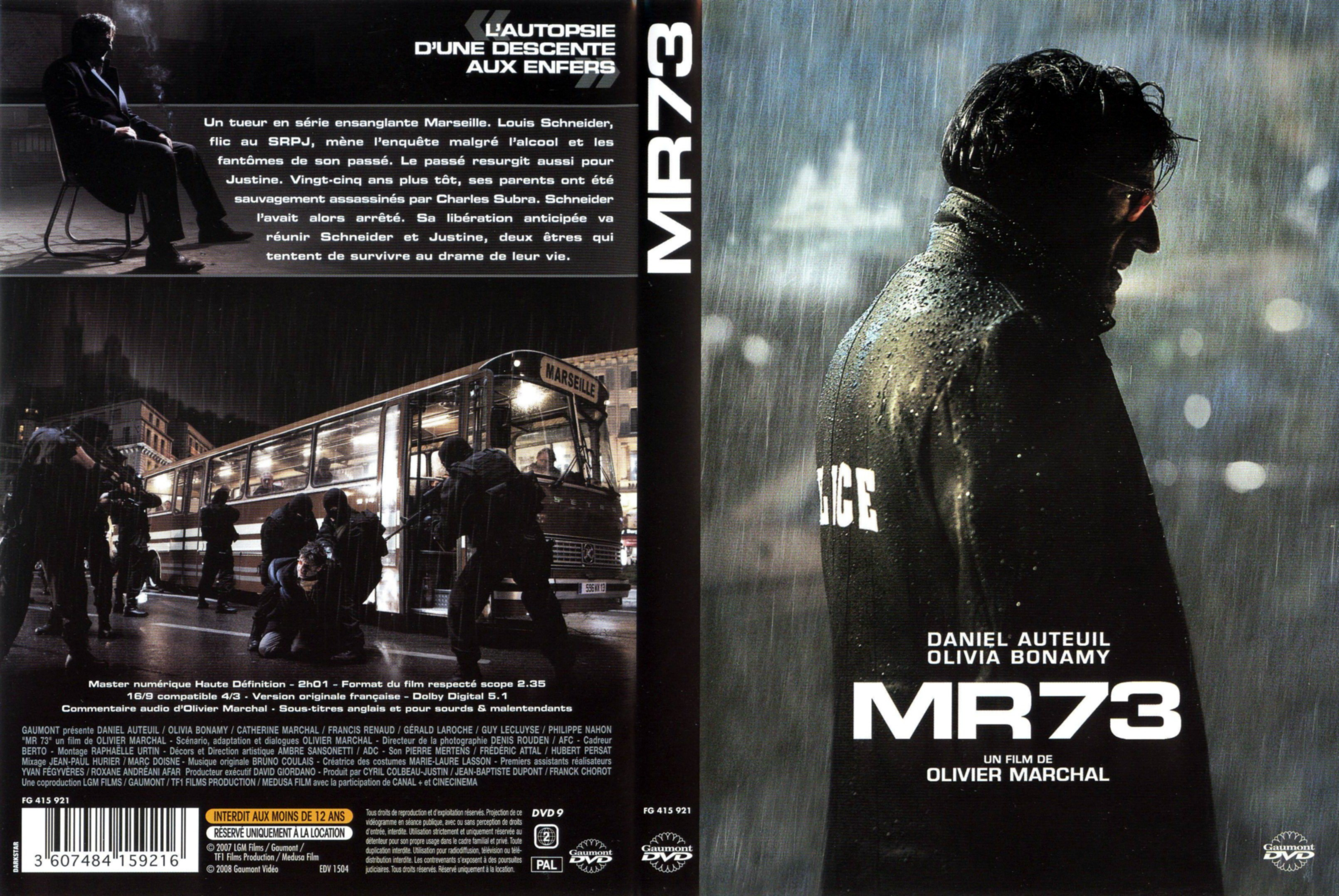 Jaquette DVD MR 73