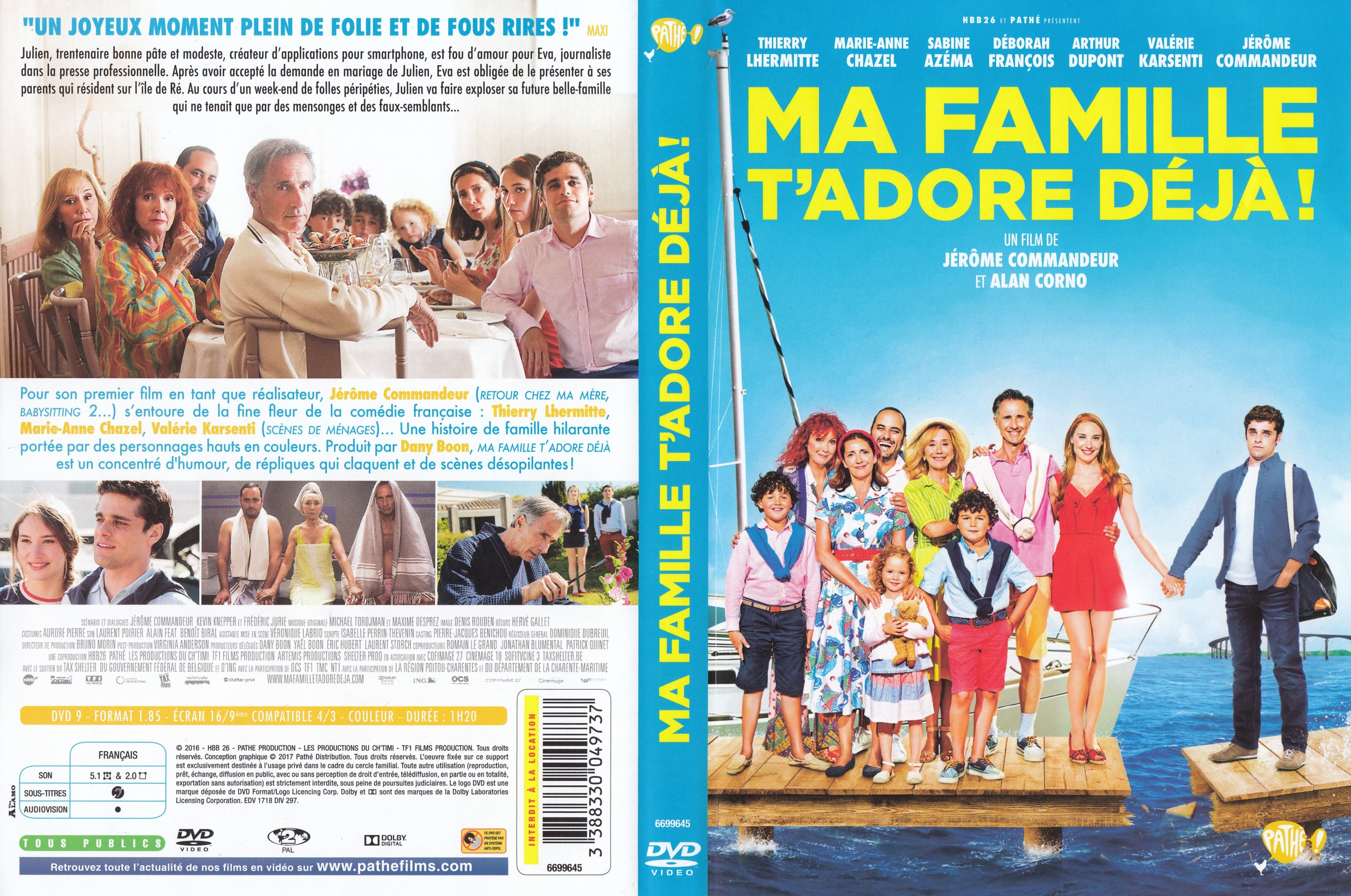 Jaquette DVD Ma Famille t