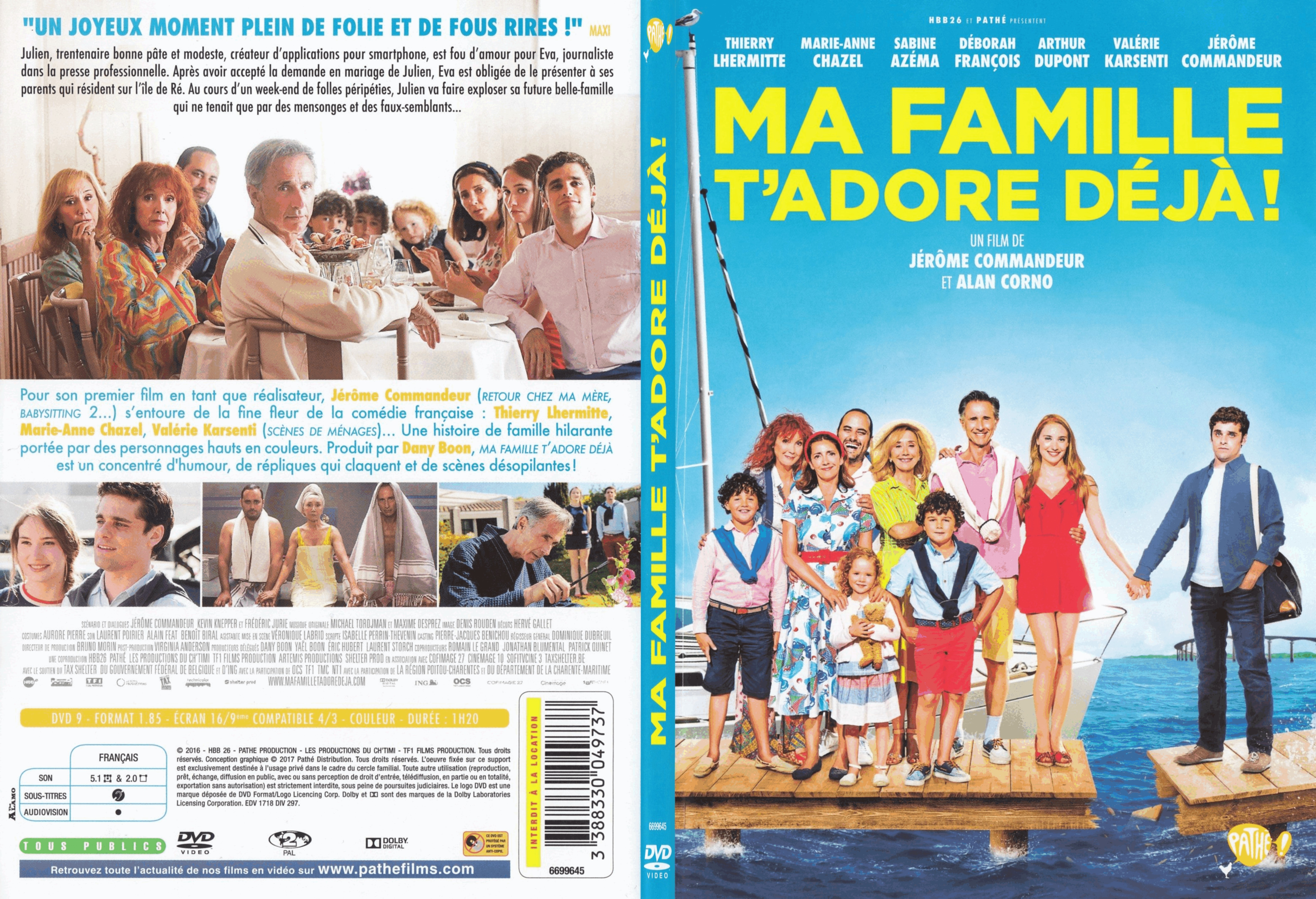 Jaquette DVD Ma Famille t
