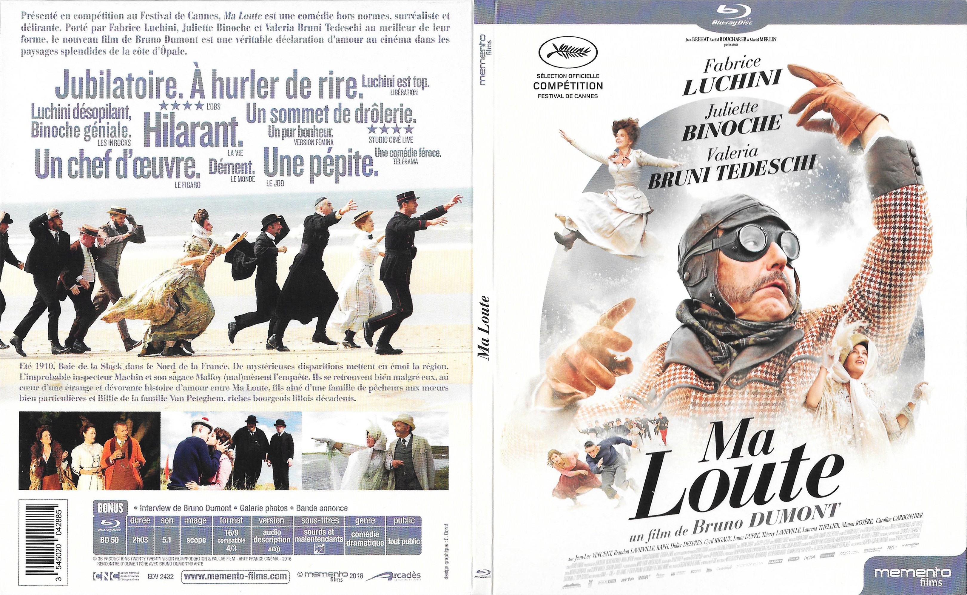 Jaquette DVD Ma Loute (BLU-RAY)