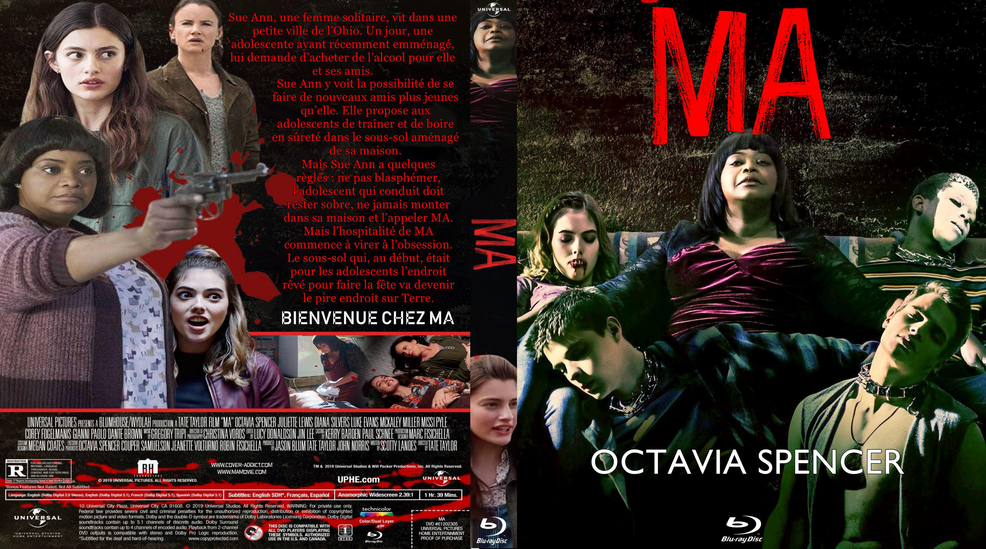 Jaquette DVD Ma custom (BLU-RAY)