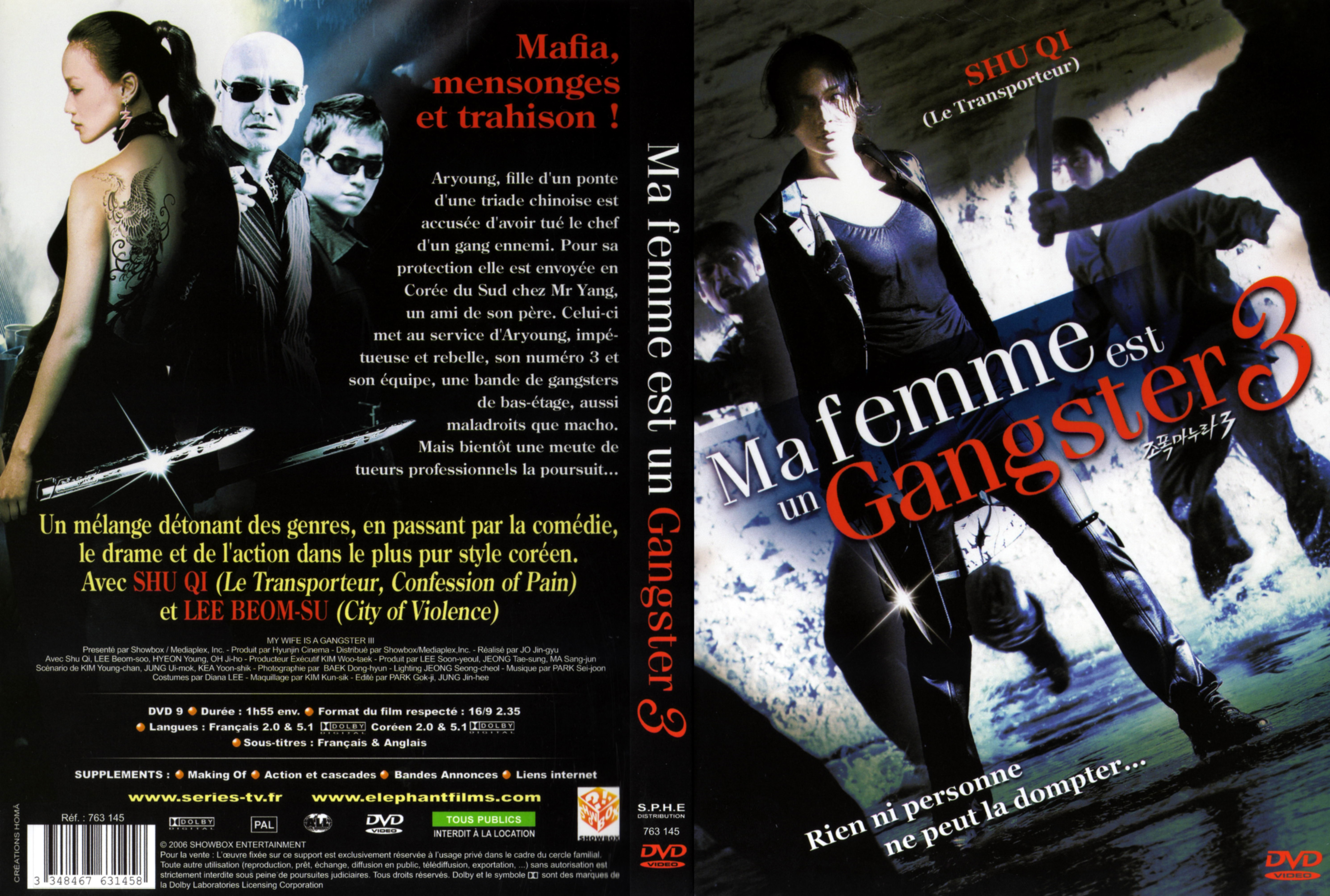 Jaquette DVD Ma femme est un gangster 3 v2