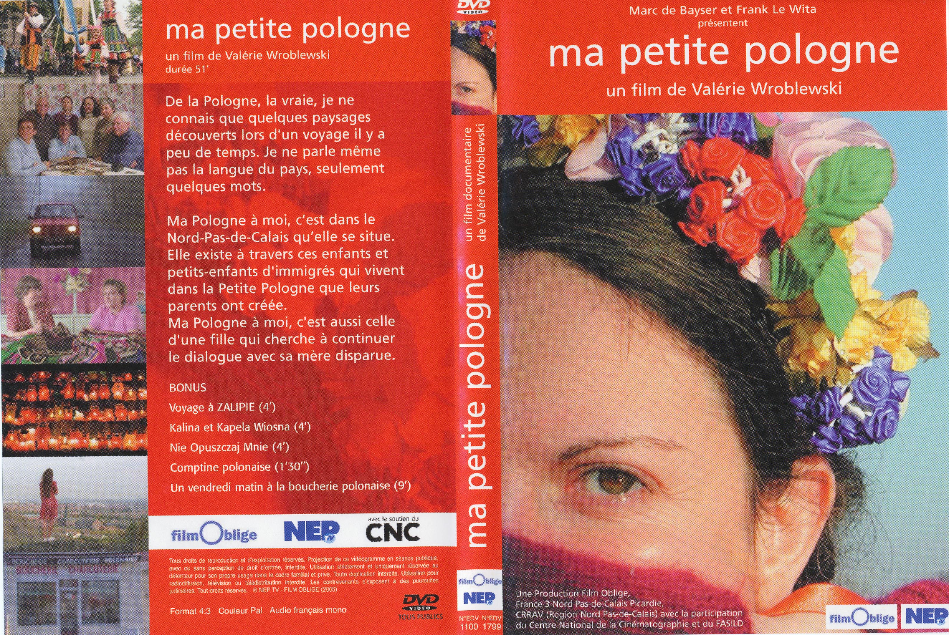 Jaquette DVD Ma petite Pologne