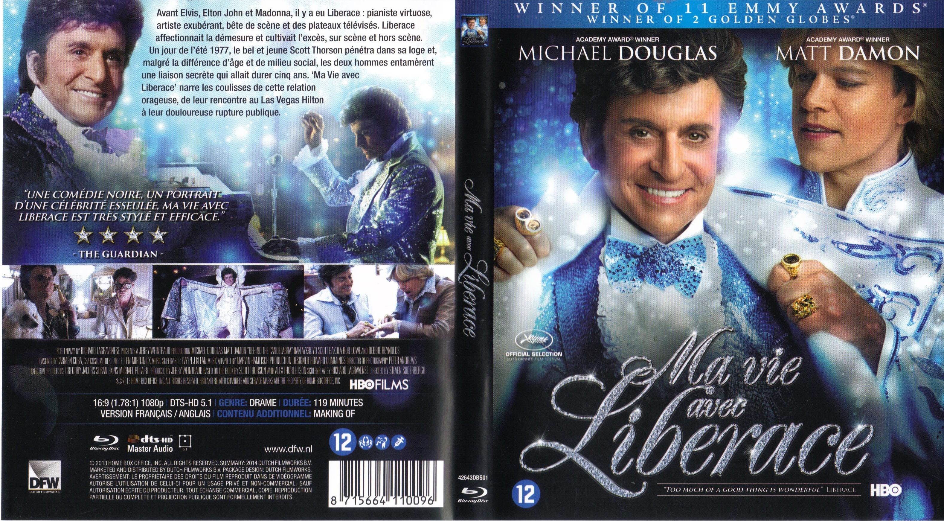 Jaquette DVD Ma vie avec Liberace (BLU-RAY)