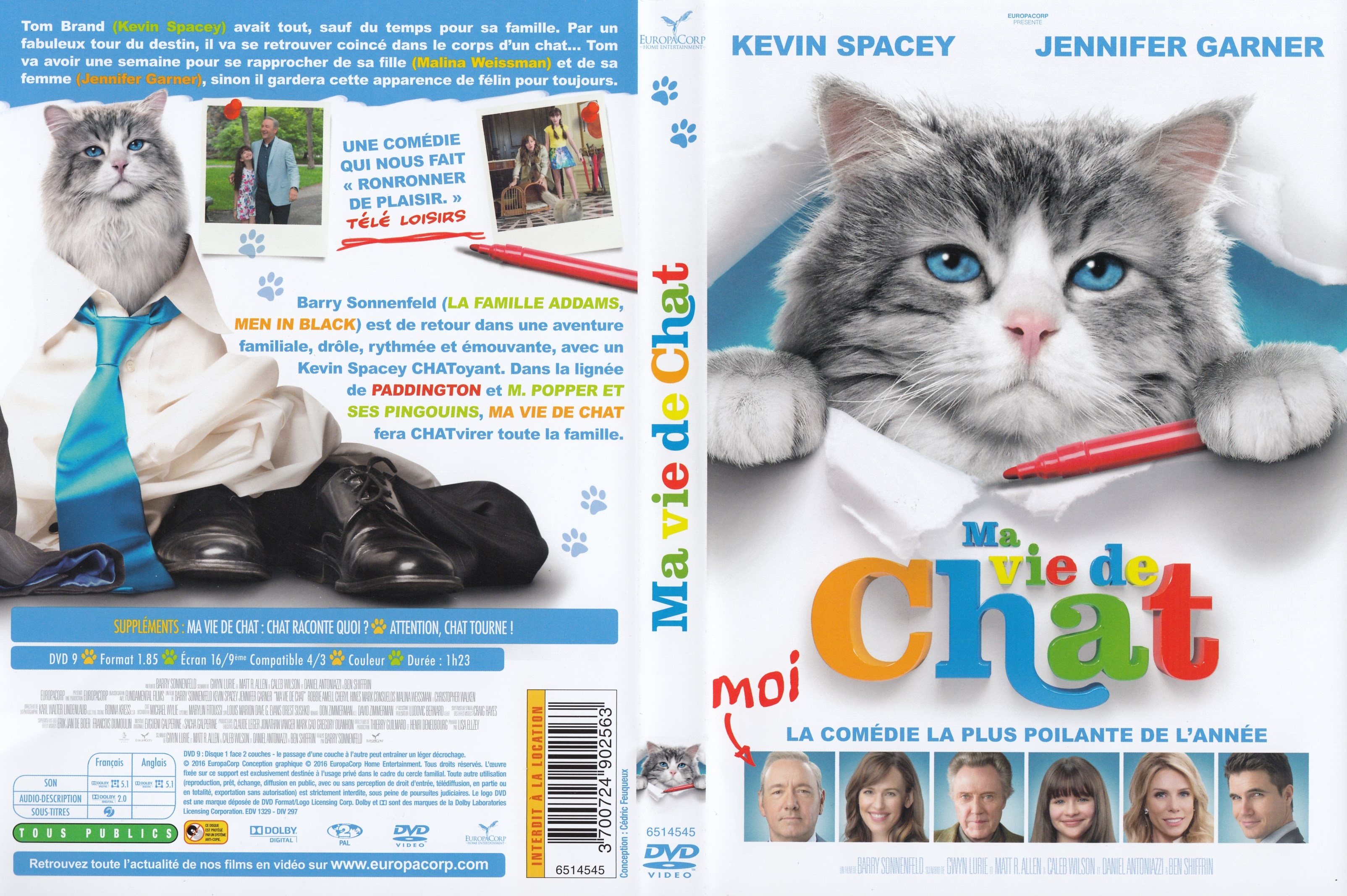 Jaquette DVD Ma vie de chat