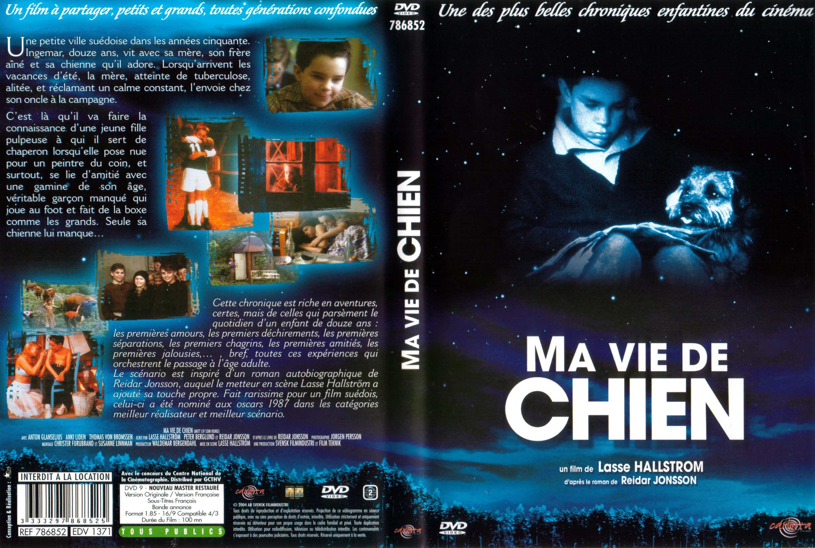 Jaquette DVD Ma vie de chien