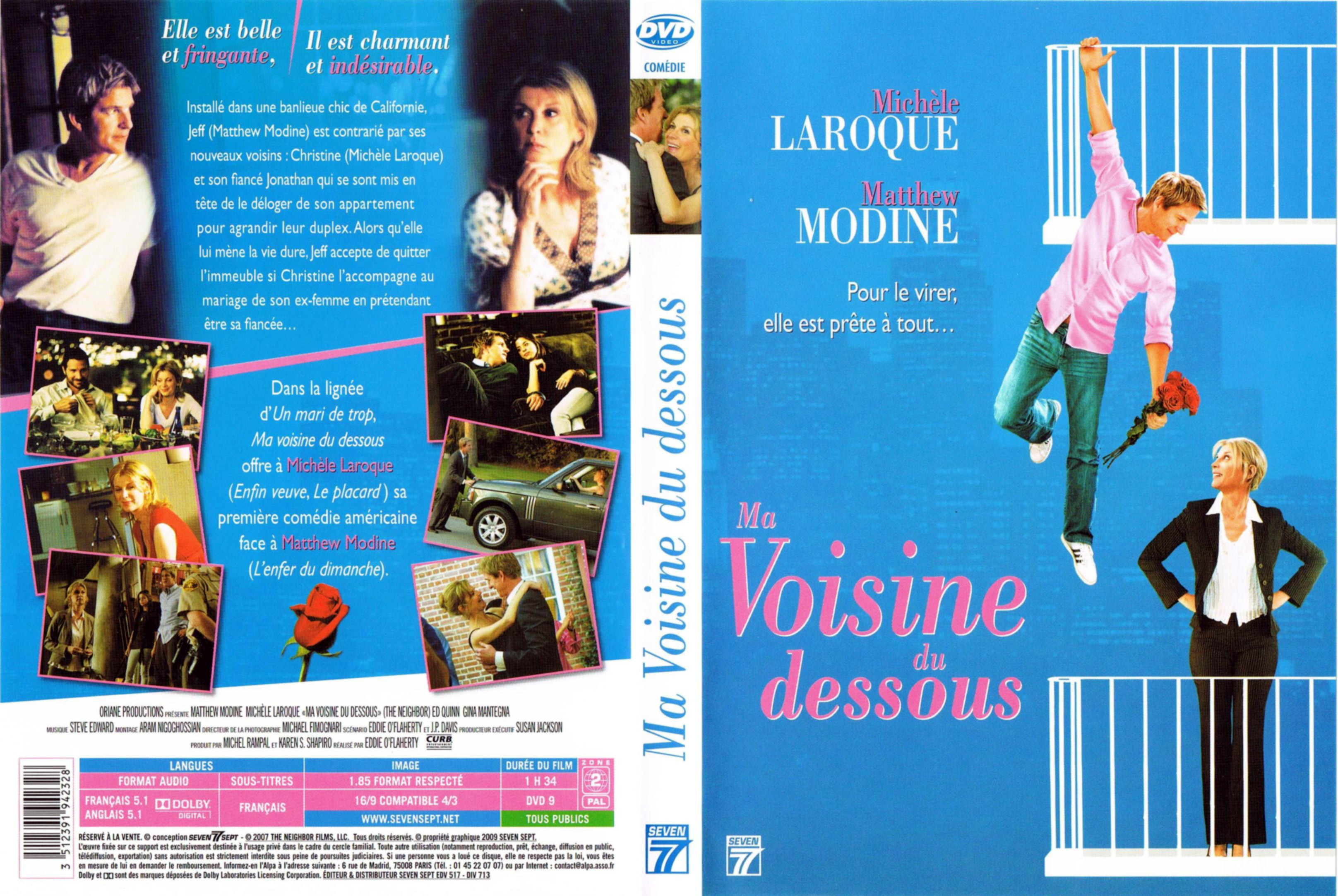 Jaquette DVD Ma voisine du dessous