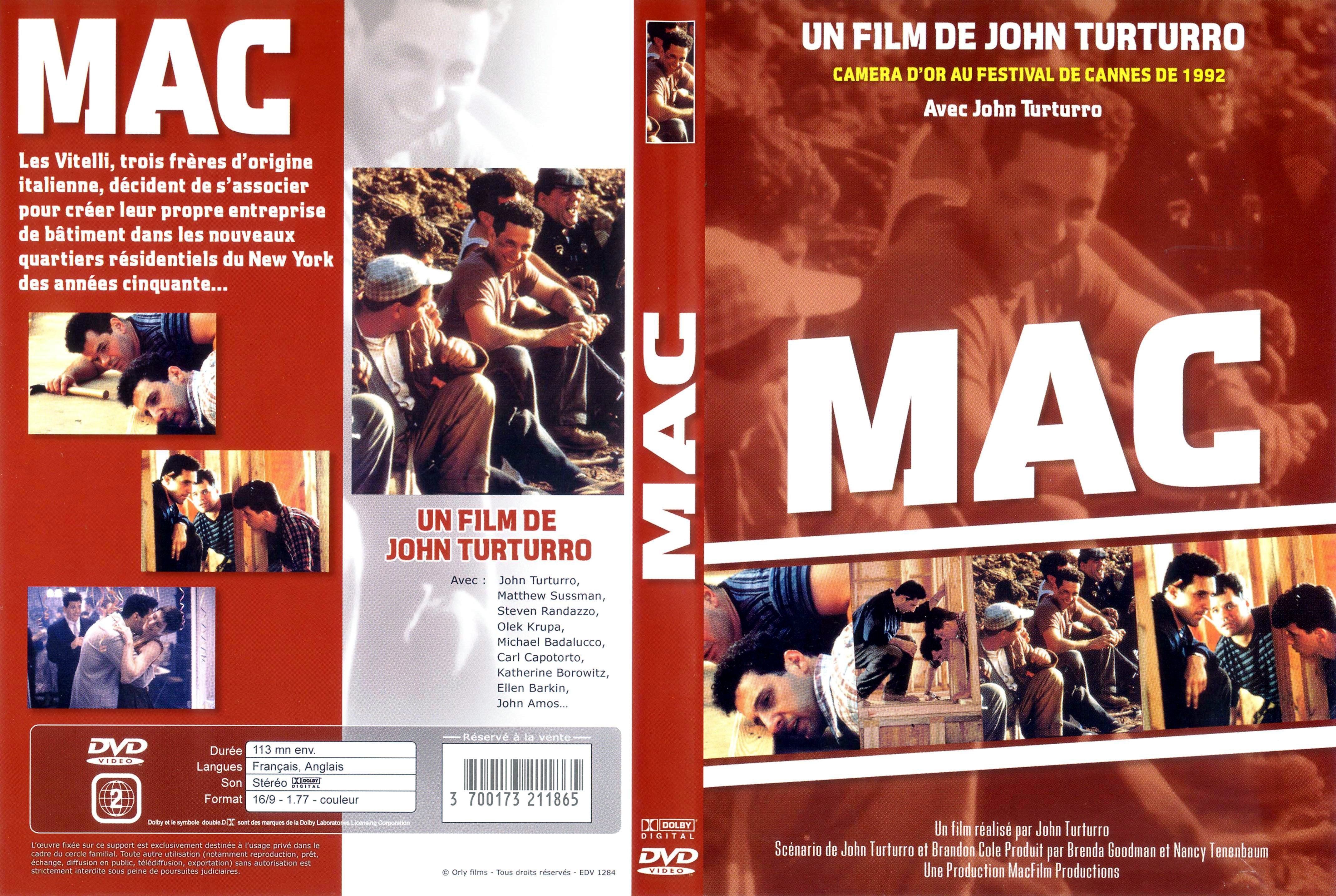 Jaquette DVD Mac