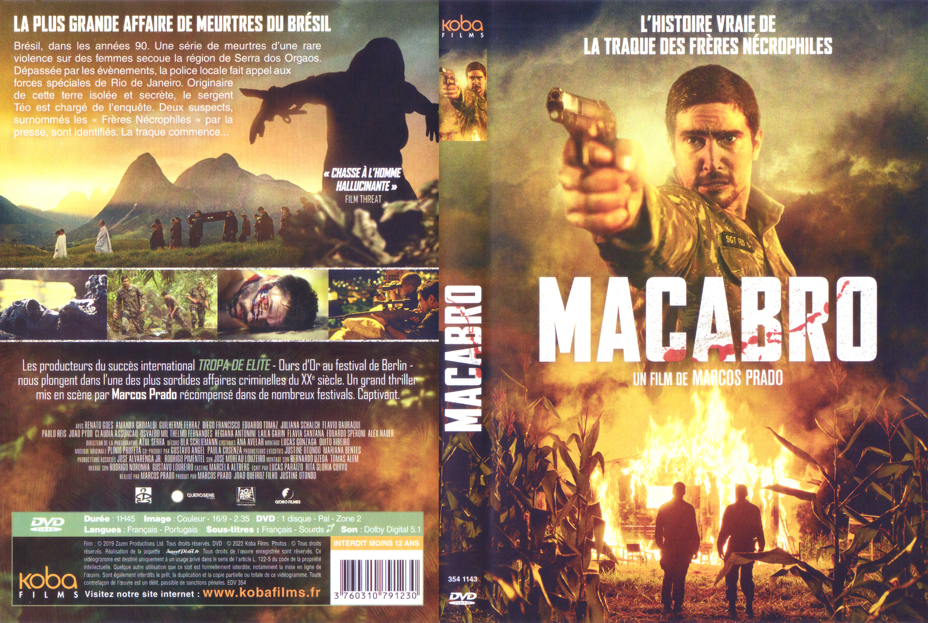 Jaquette DVD Macabro