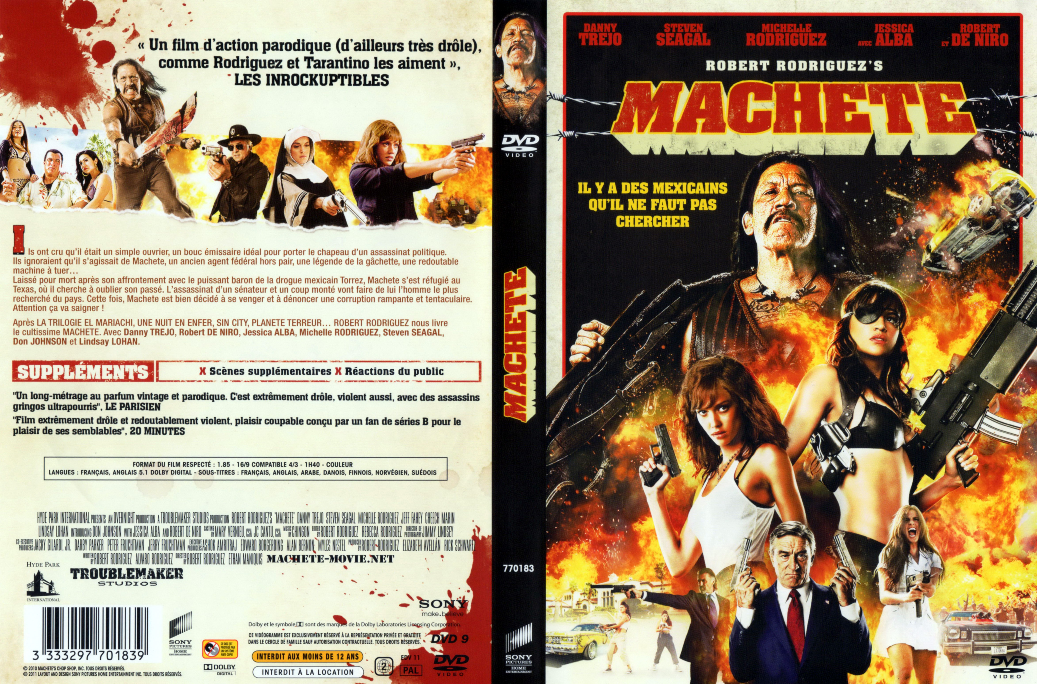 Jaquette DVD Machete