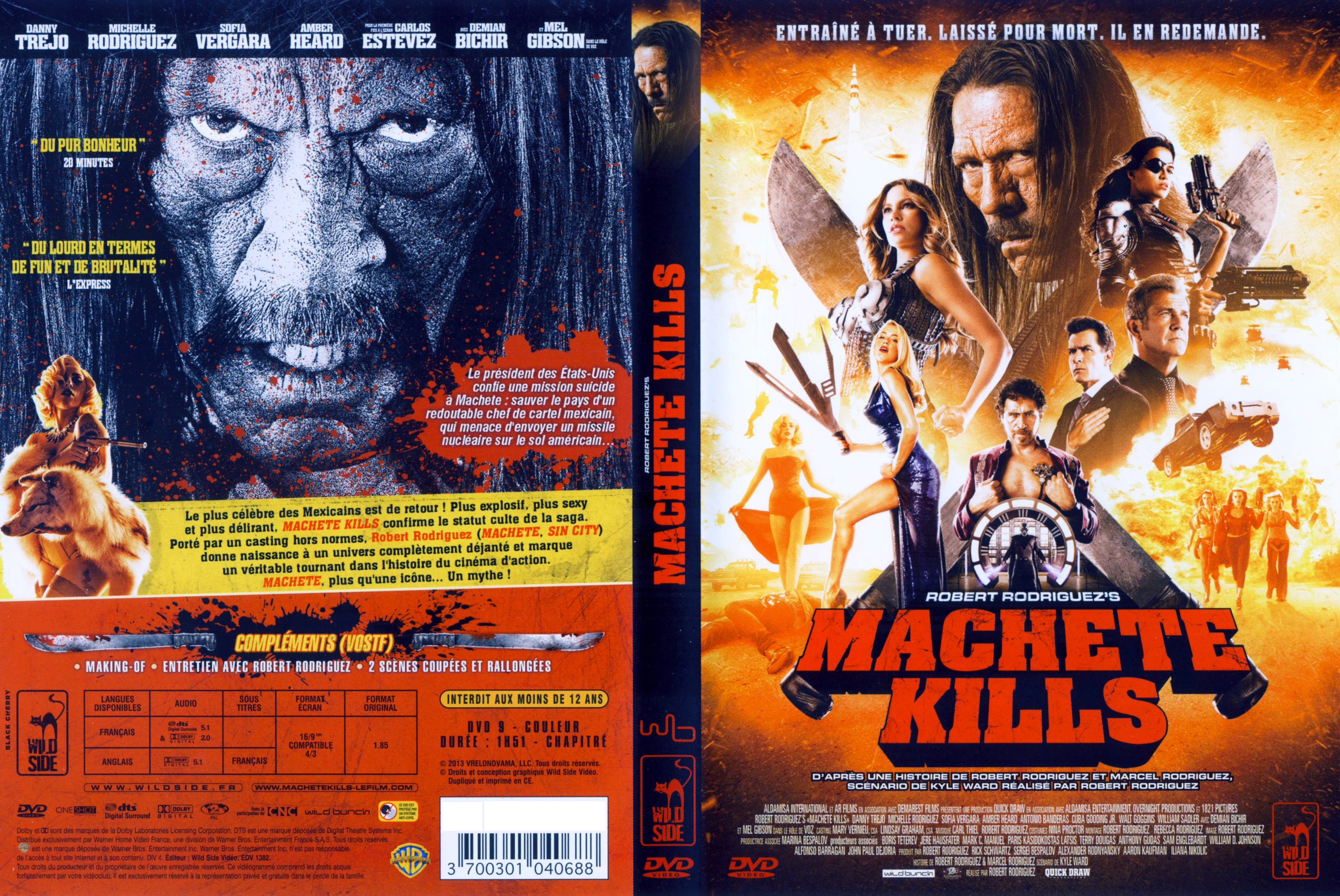 Jaquette DVD Machete Kills