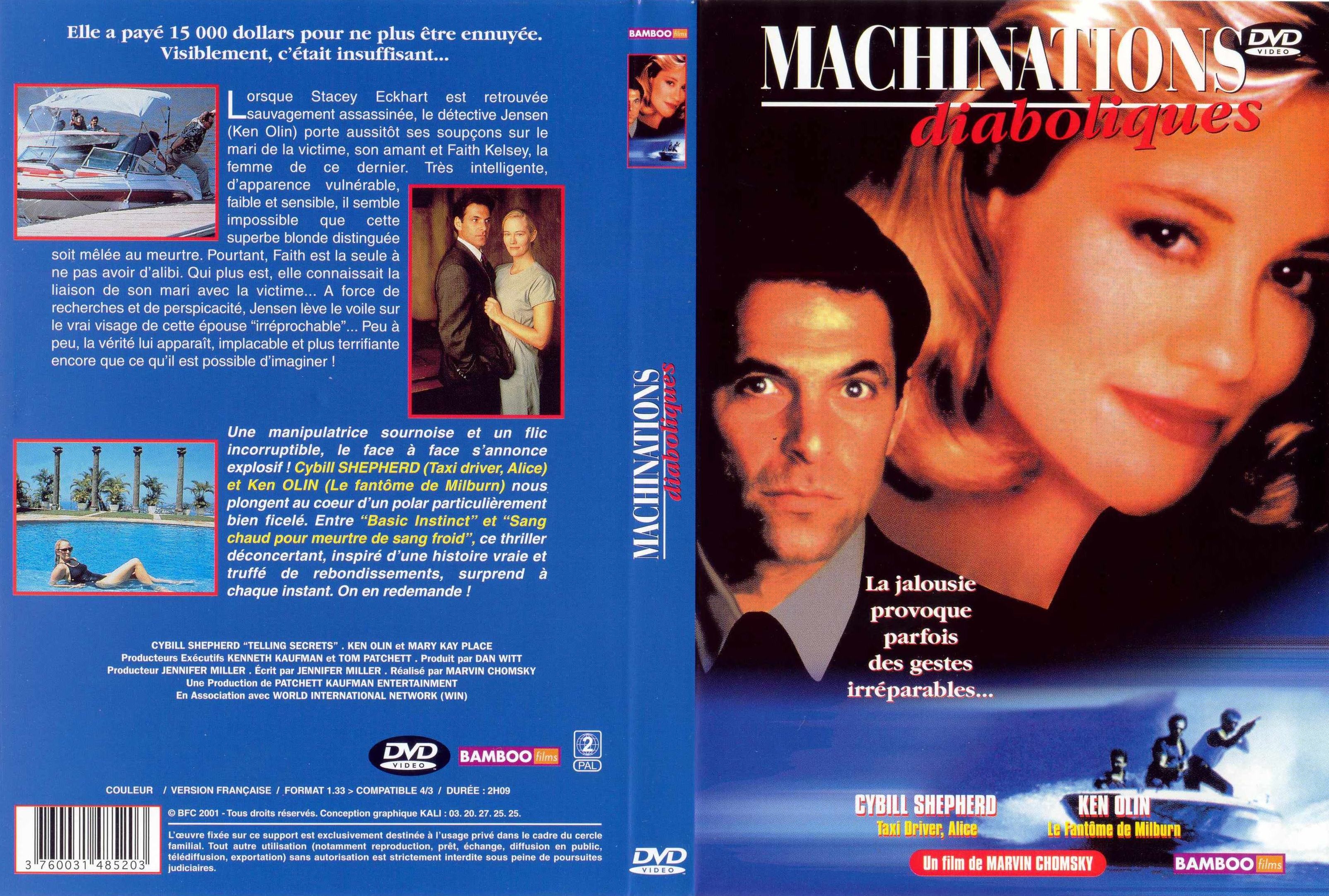 Jaquette DVD Machinations diaboliques