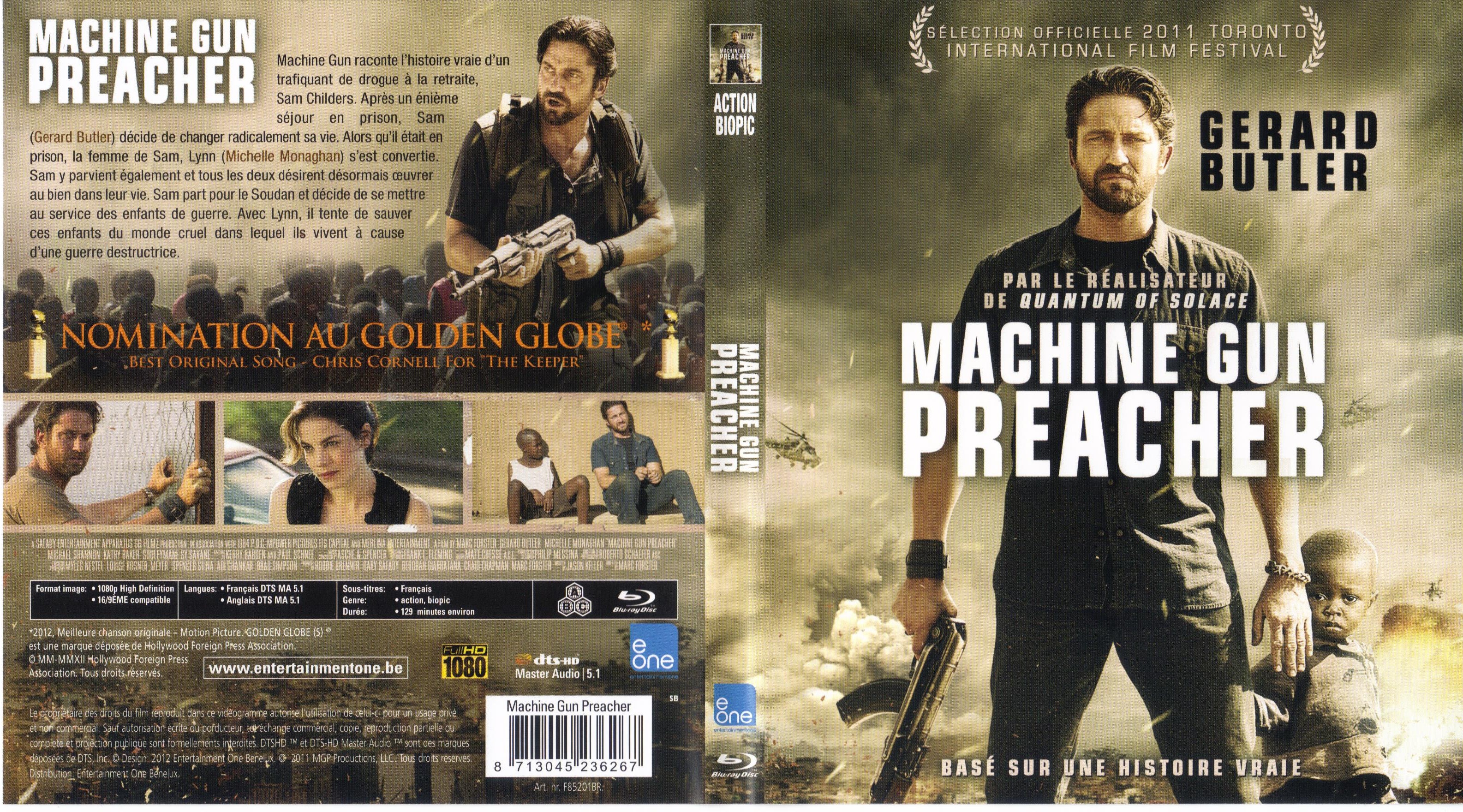 Jaquette DVD Machine Gun (BLU-RAY)