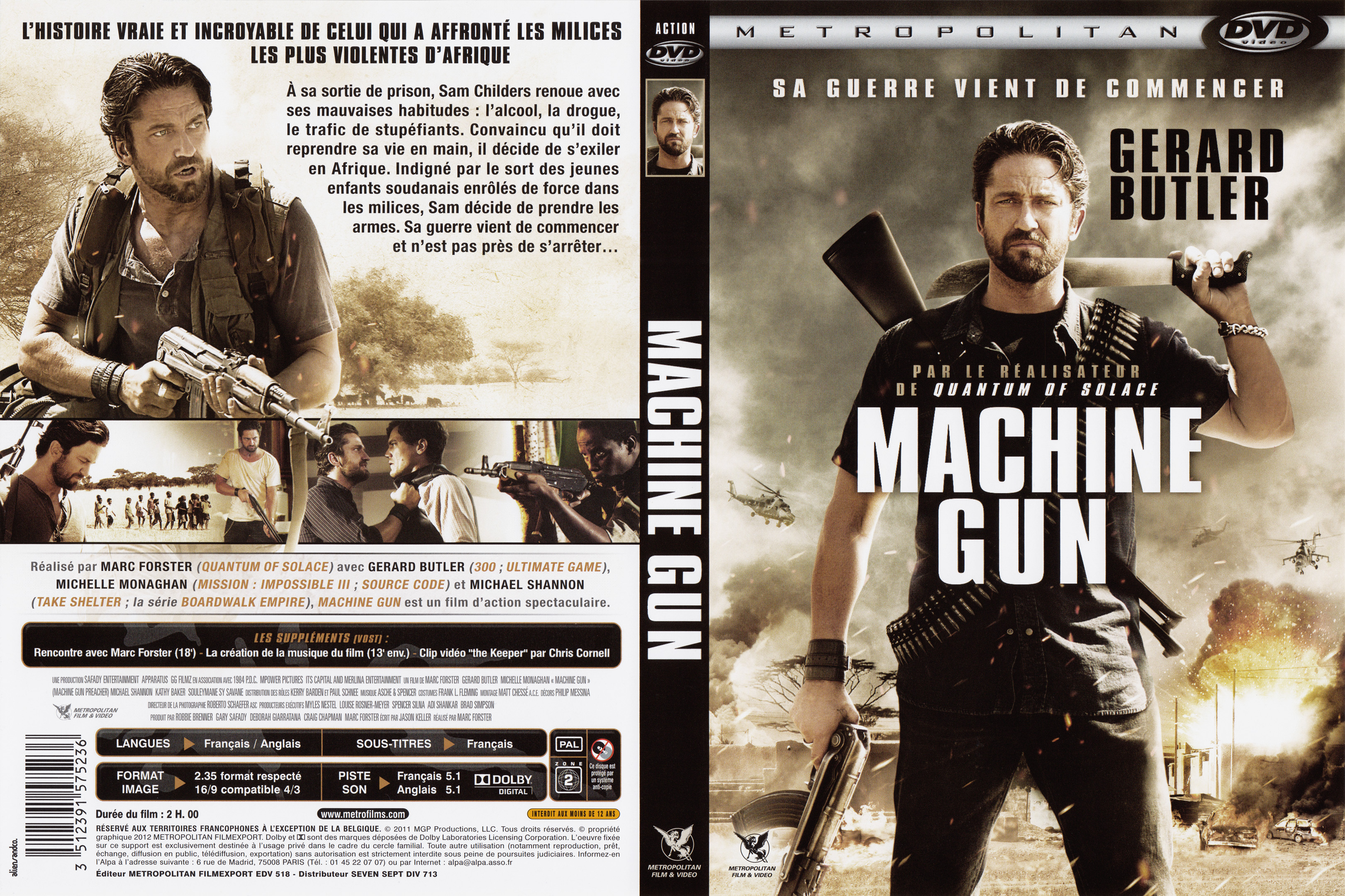 Jaquette DVD Machine gun