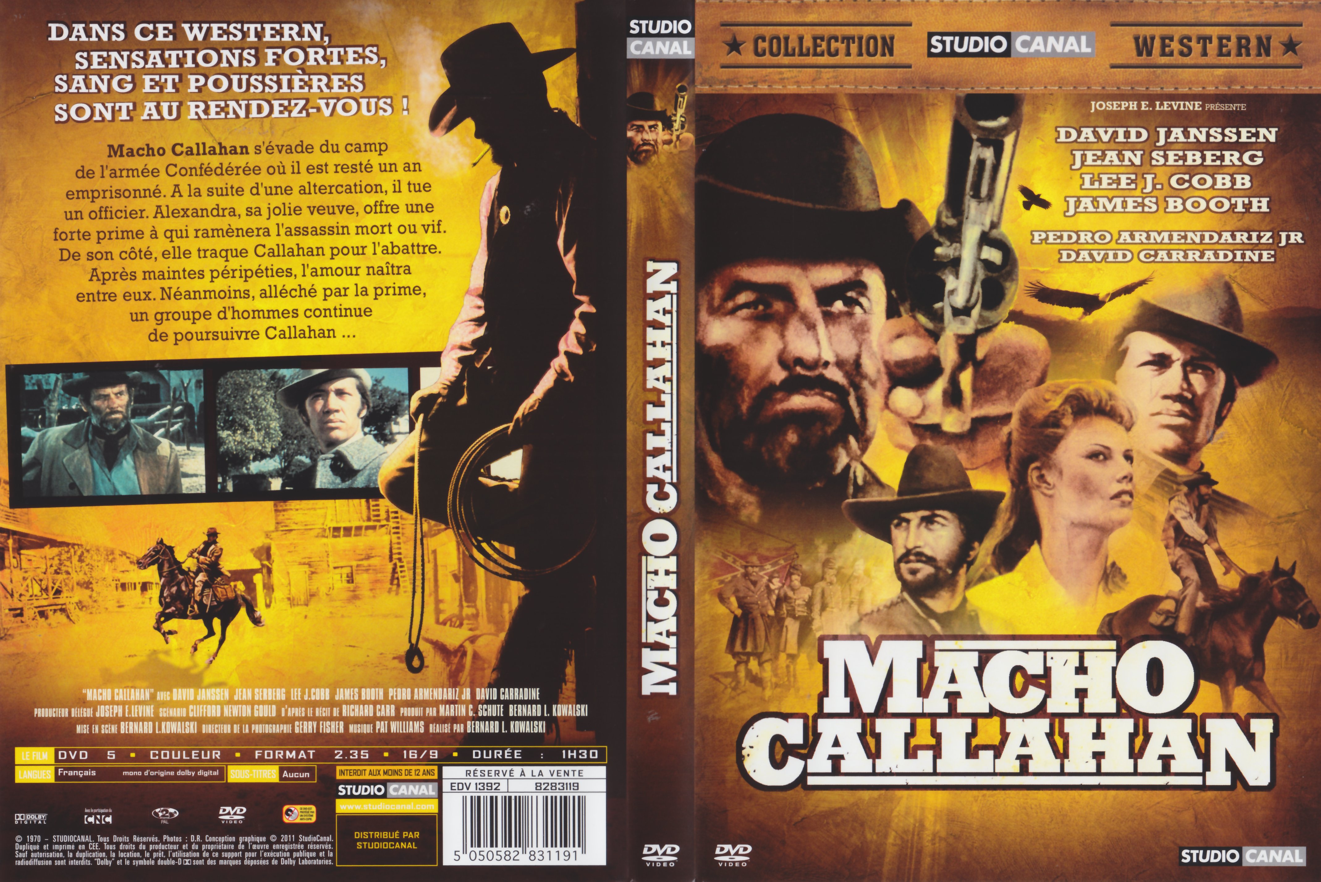Jaquette DVD Macho Callahan