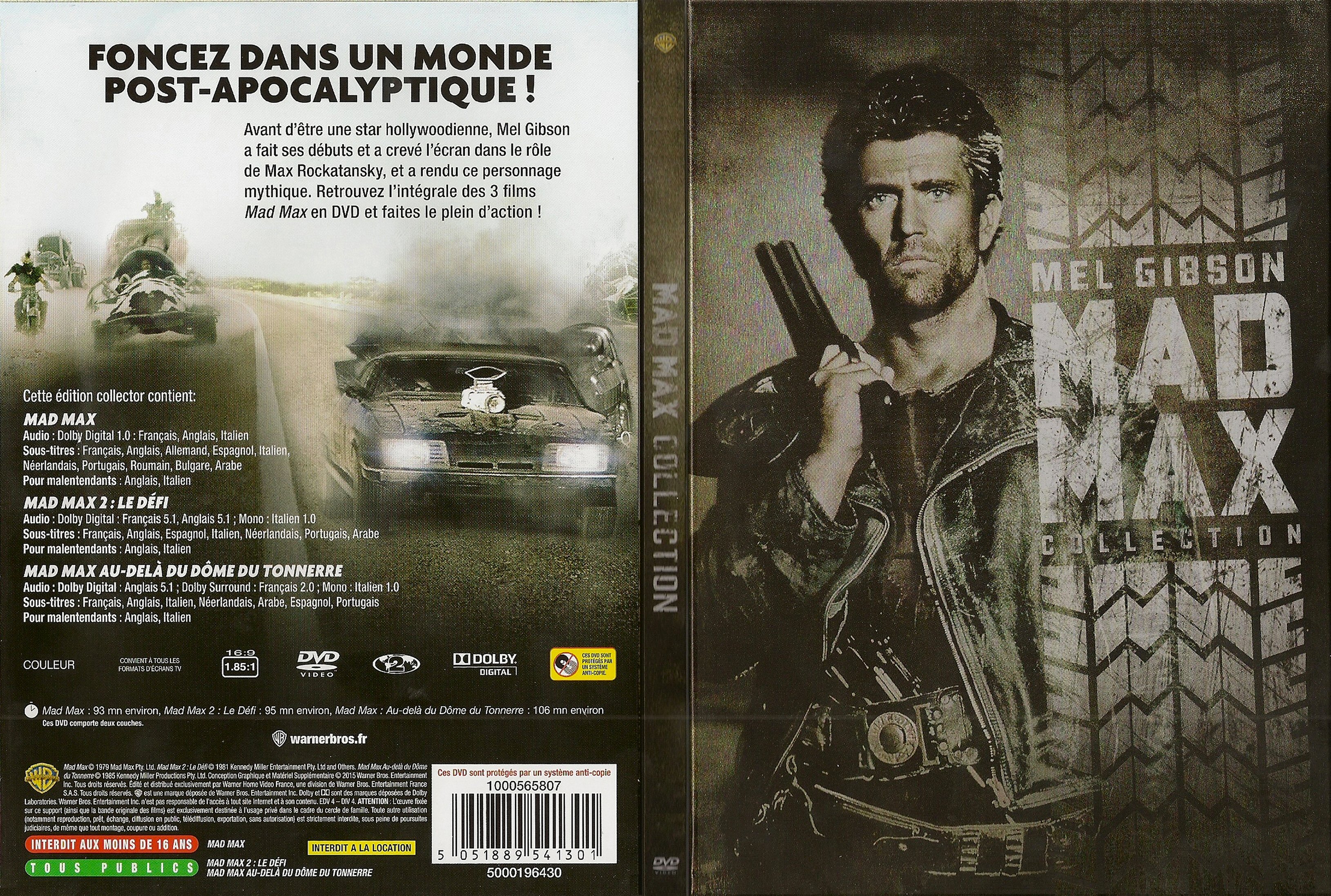 Jaquette DVD Mad Max (L
