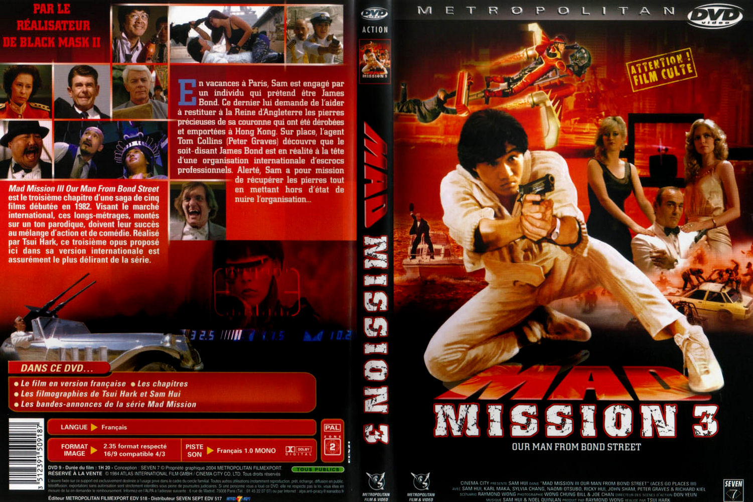 Jaquette DVD Mad Mission 3