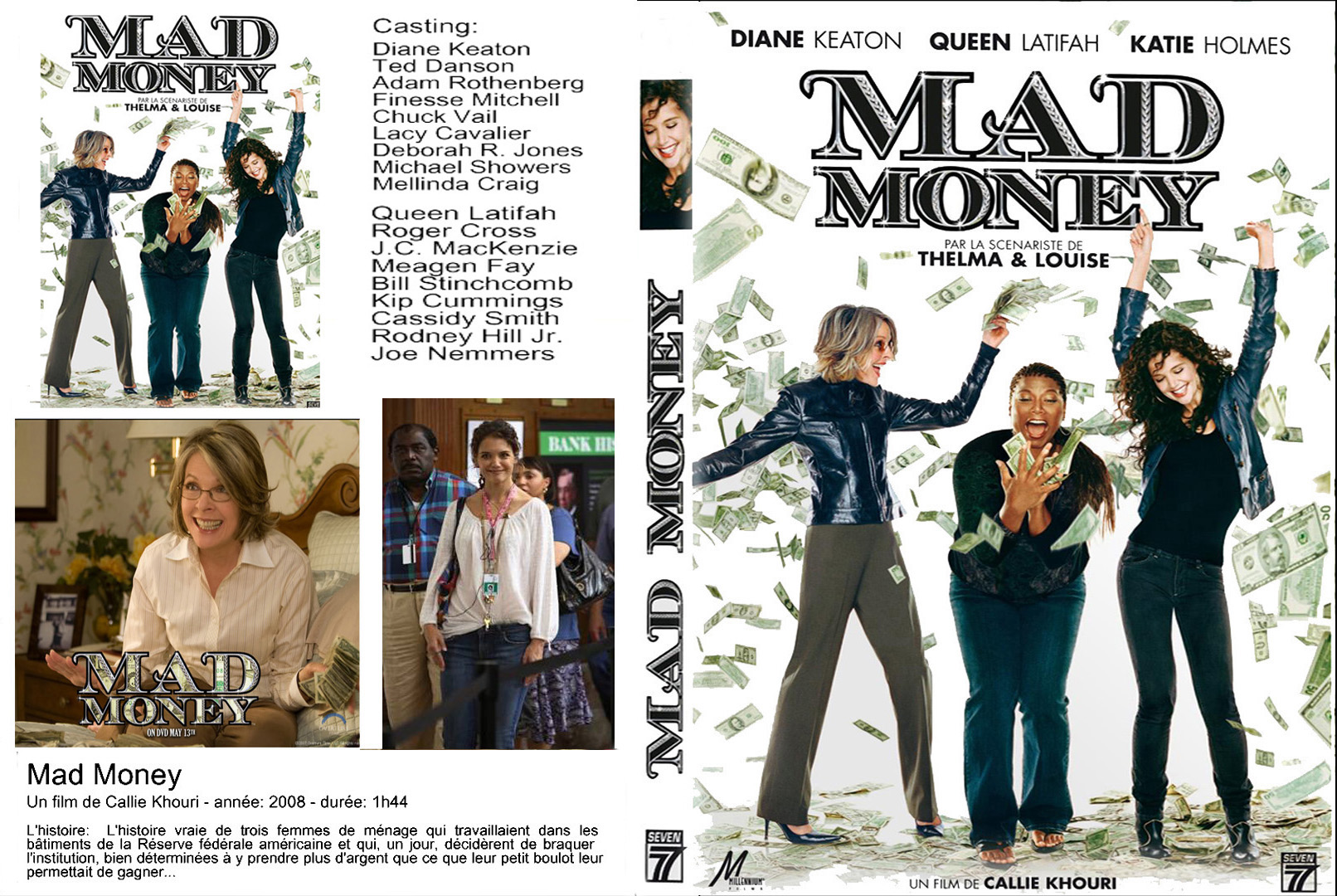 Jaquette DVD Mad Money custom