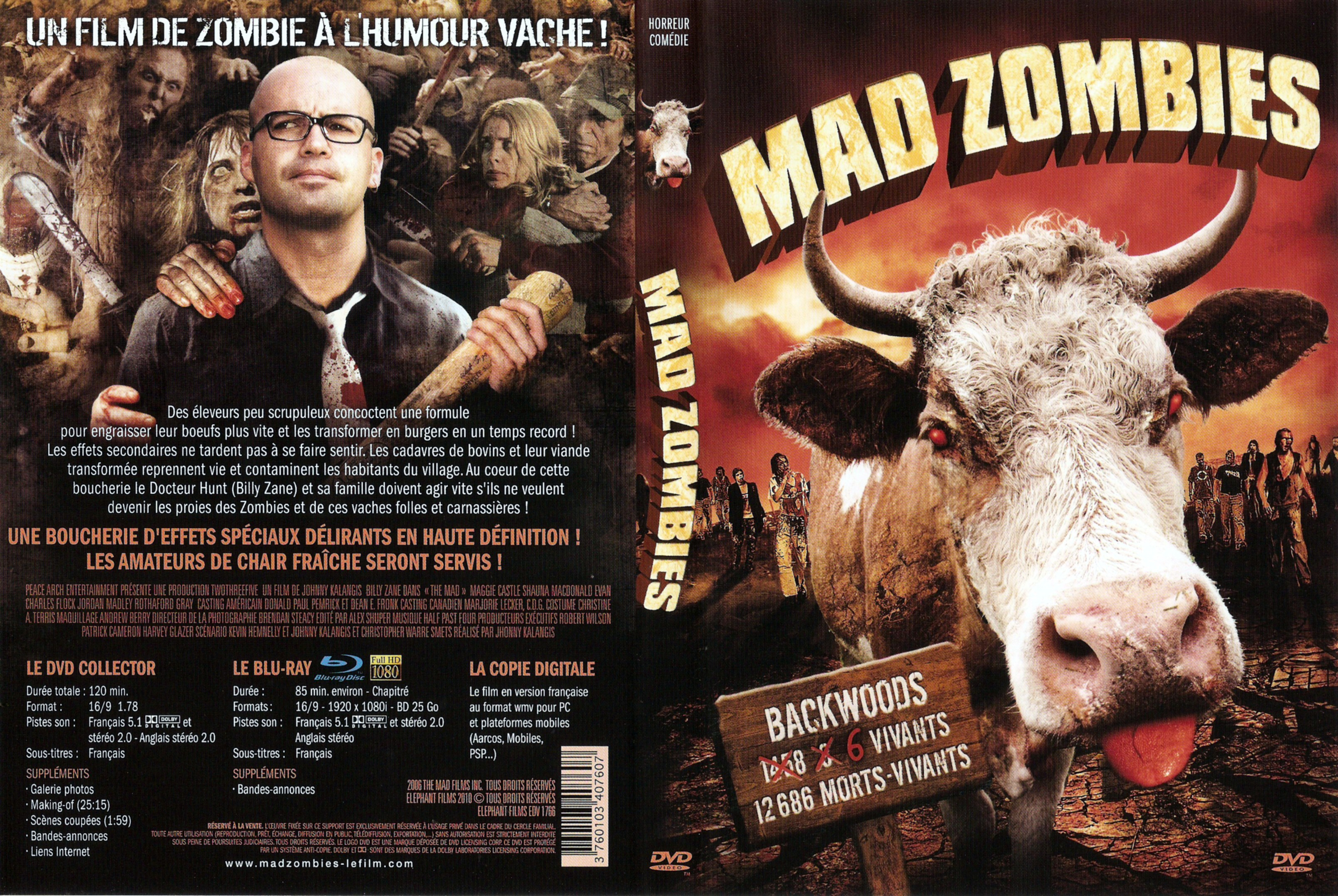 Jaquette DVD Mad Zombies