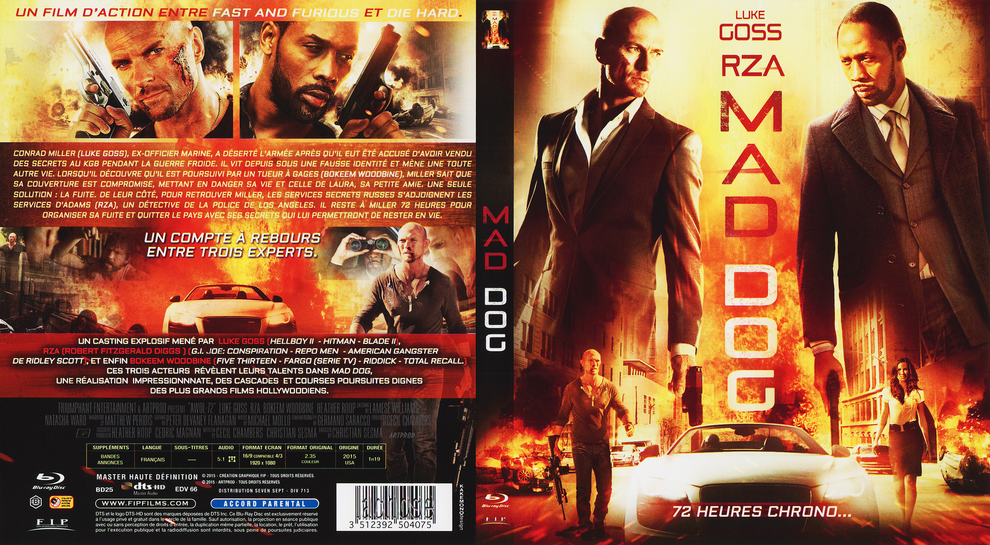 Jaquette DVD Mad dog (BLU-RAY)