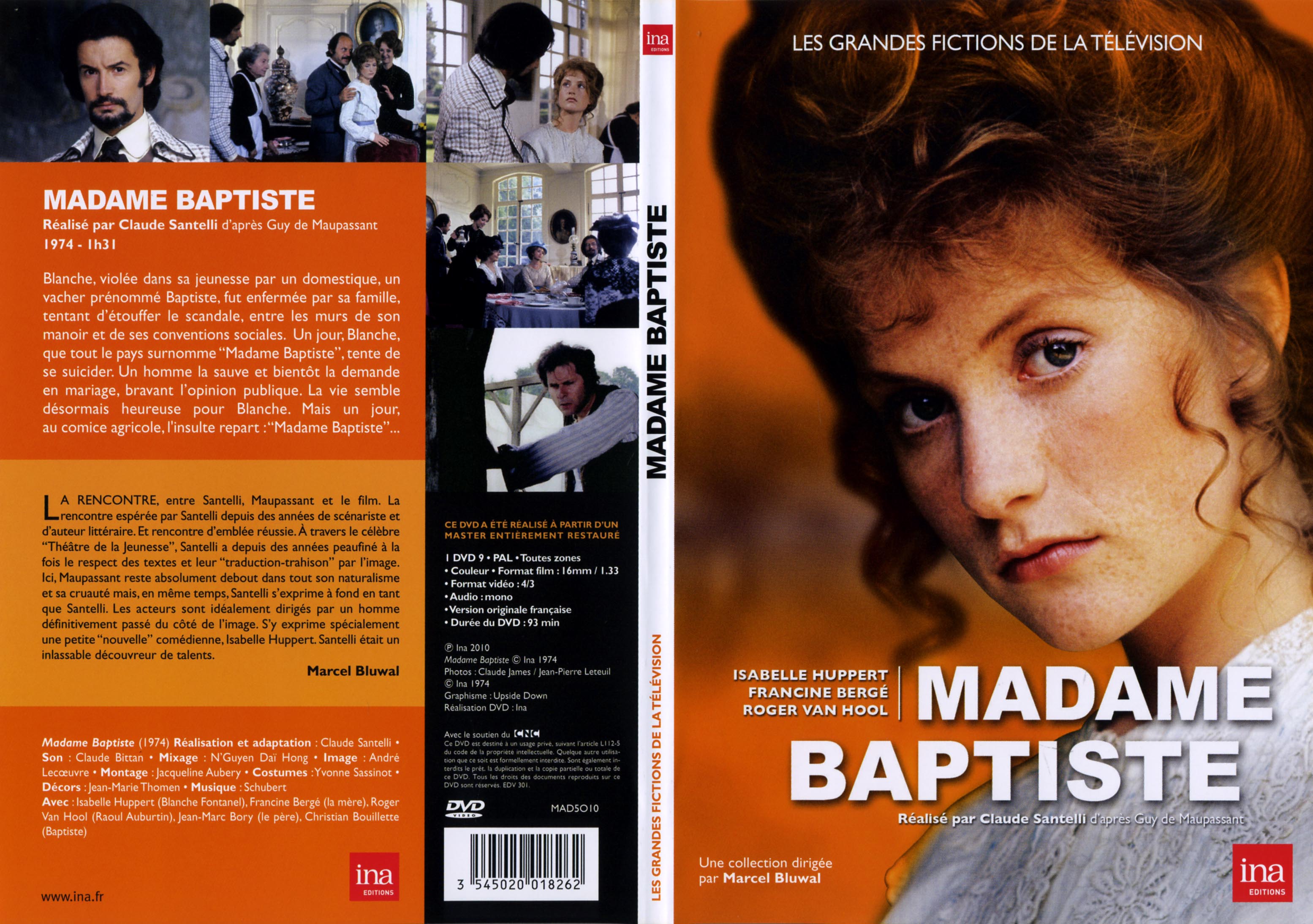 Jaquette DVD Madame Baptiste