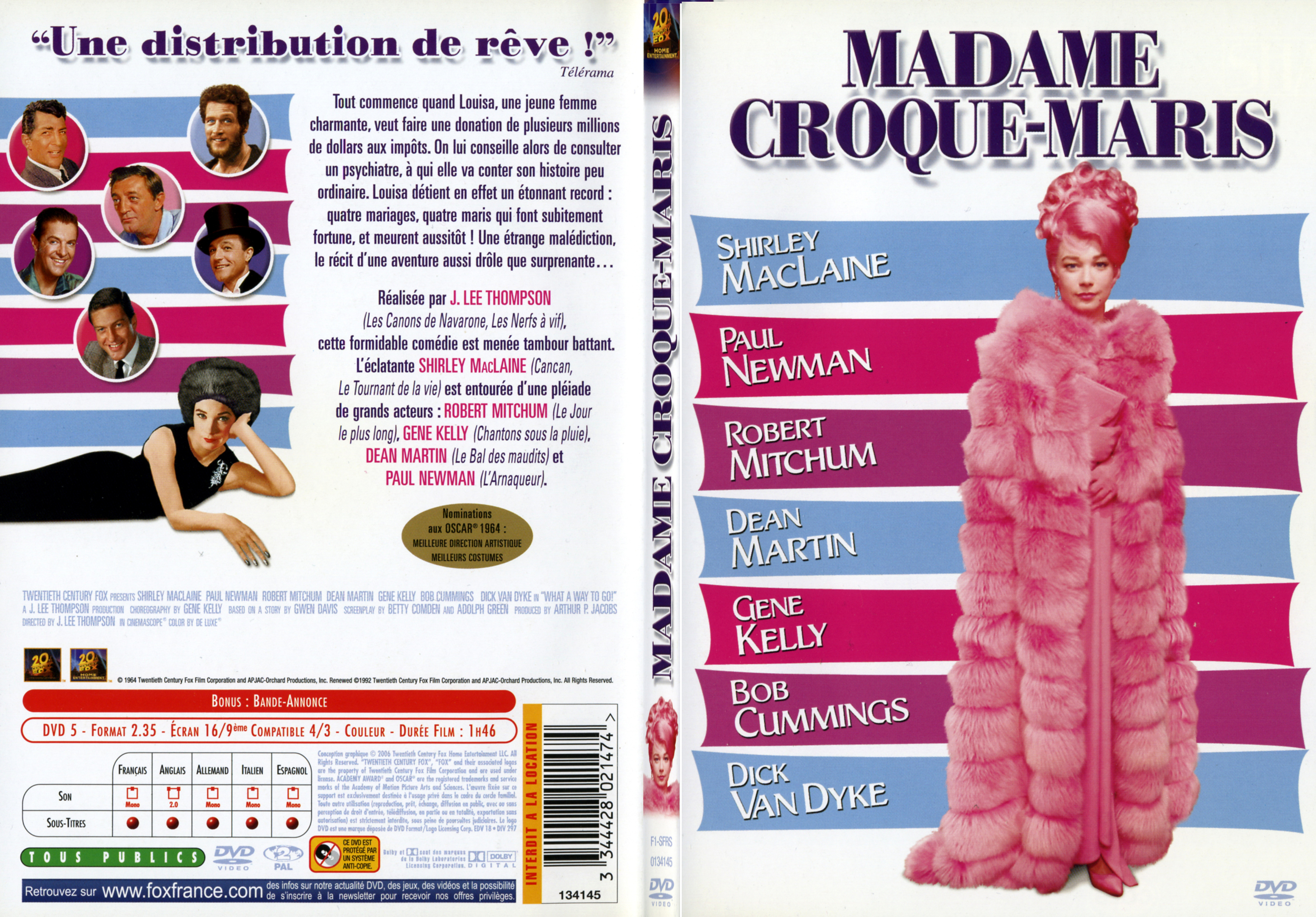 Jaquette DVD Madame croque-maris - SLIM