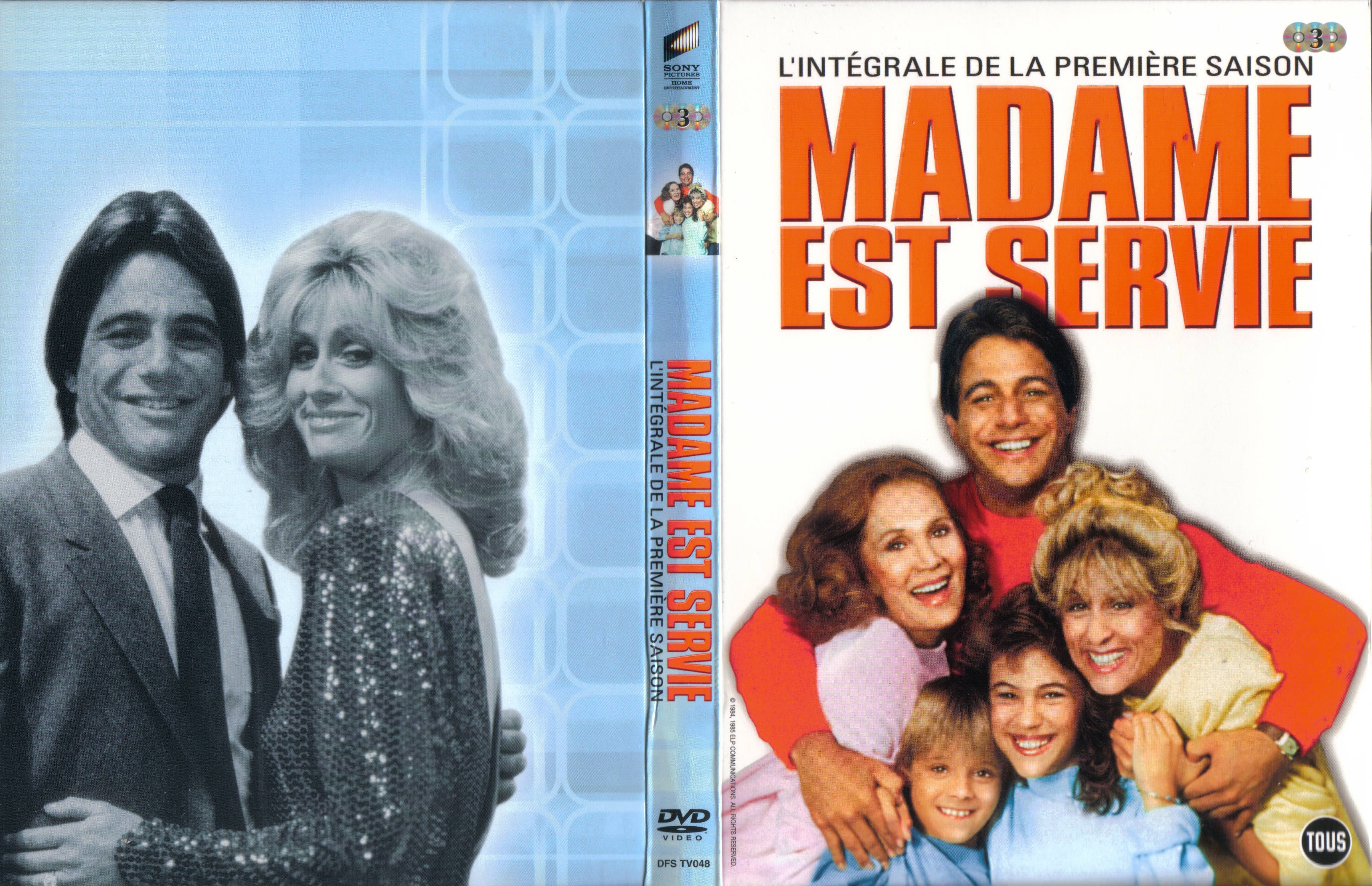 Jaquette DVD Madame est servie Saison 1 COFFRET